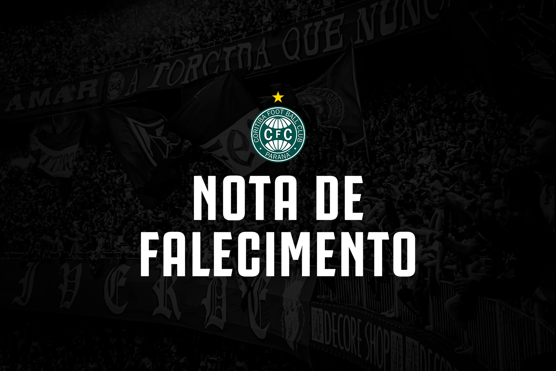 Nota de falecimento