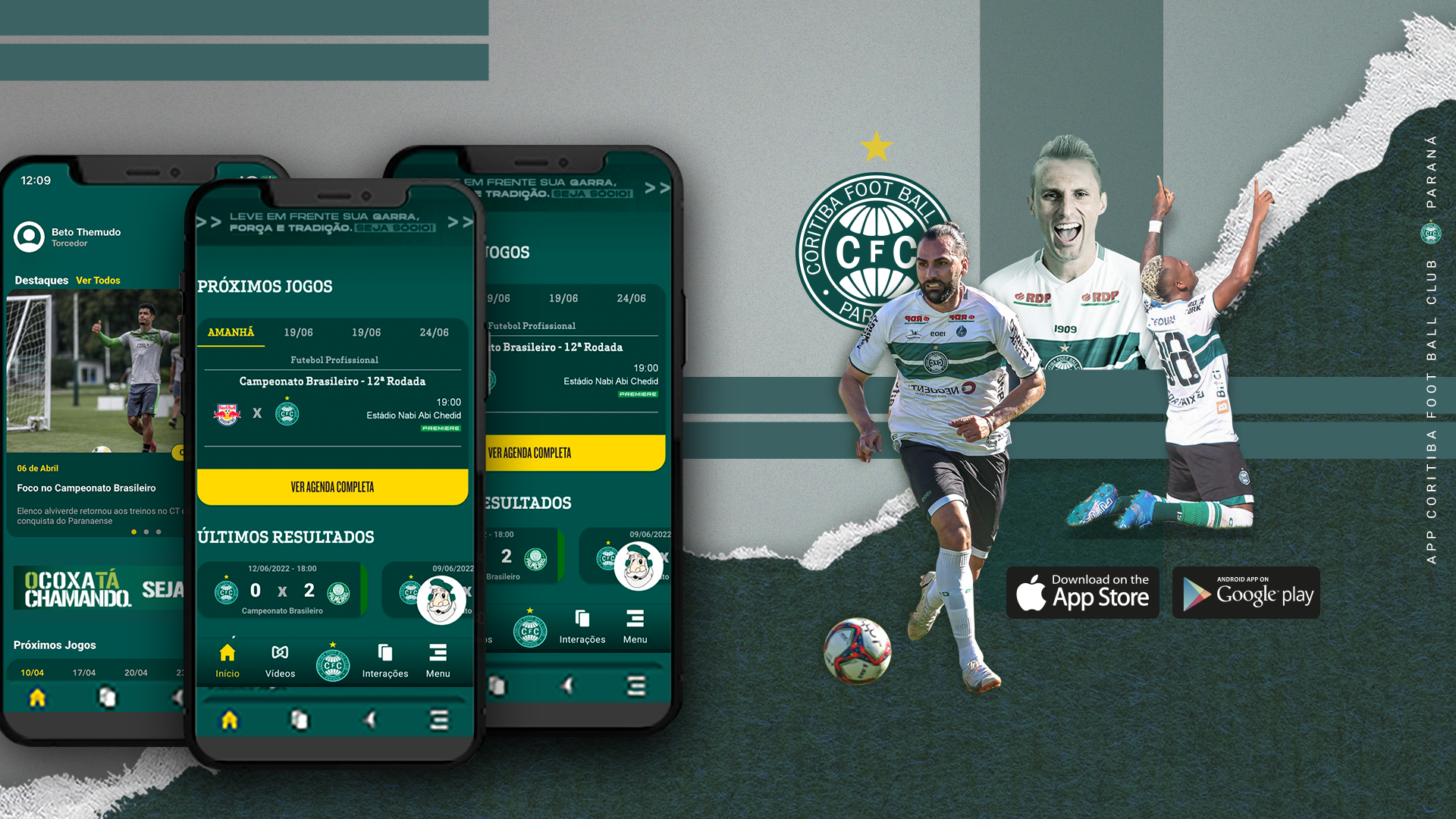 O APP DO COXA T� DE CARA NOVA!