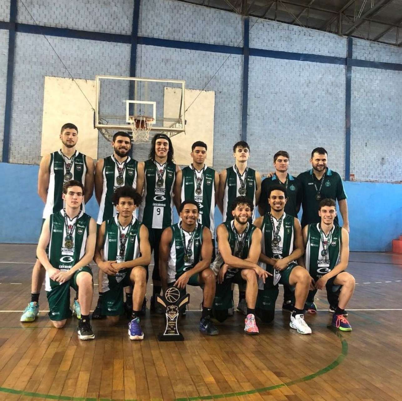 Coritiba Monsters estreia na Liga de Desenvolvimento de Basquete Sub-22 na pr�xima segunda-feira