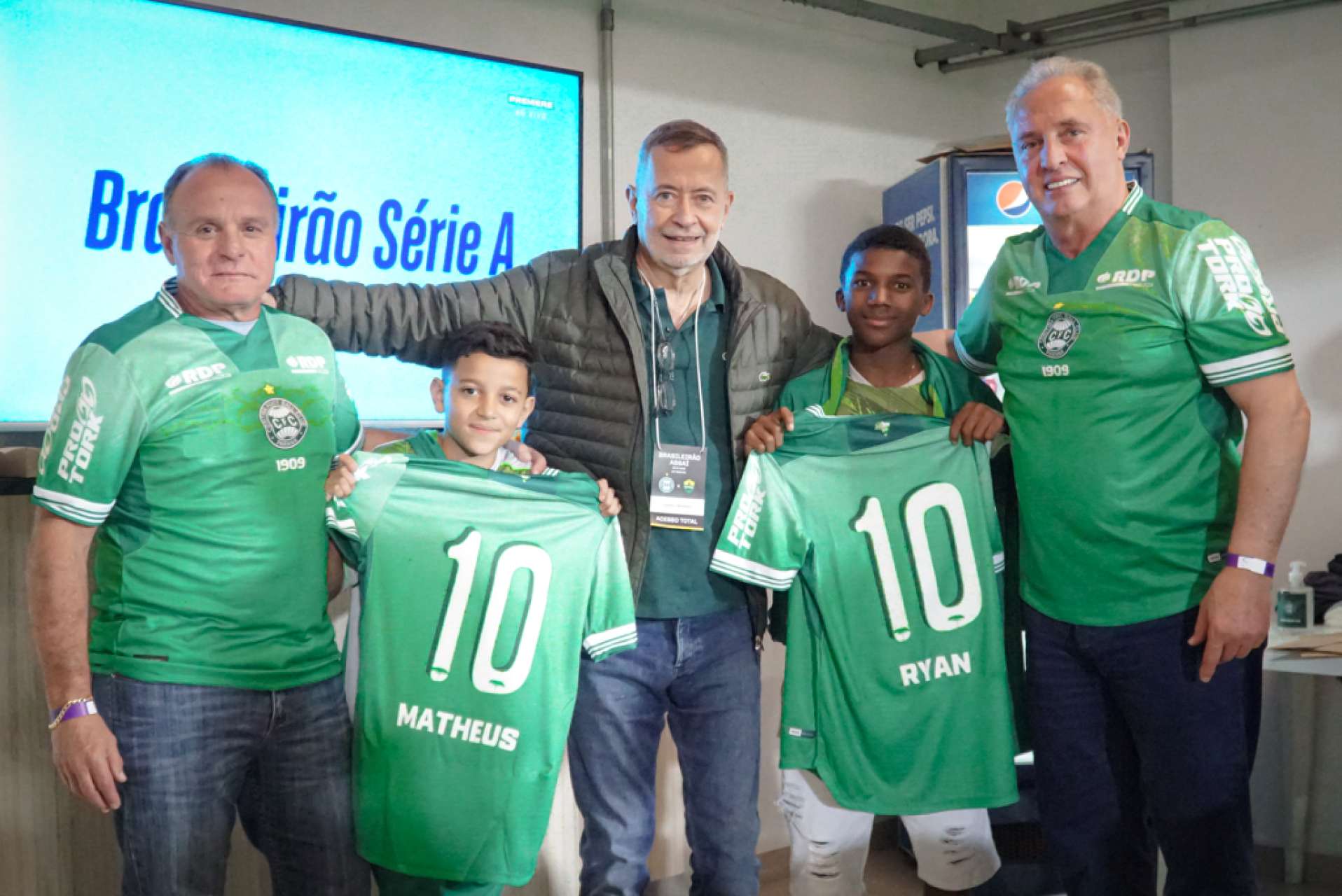 A��o especial no camarote da Presid�ncia