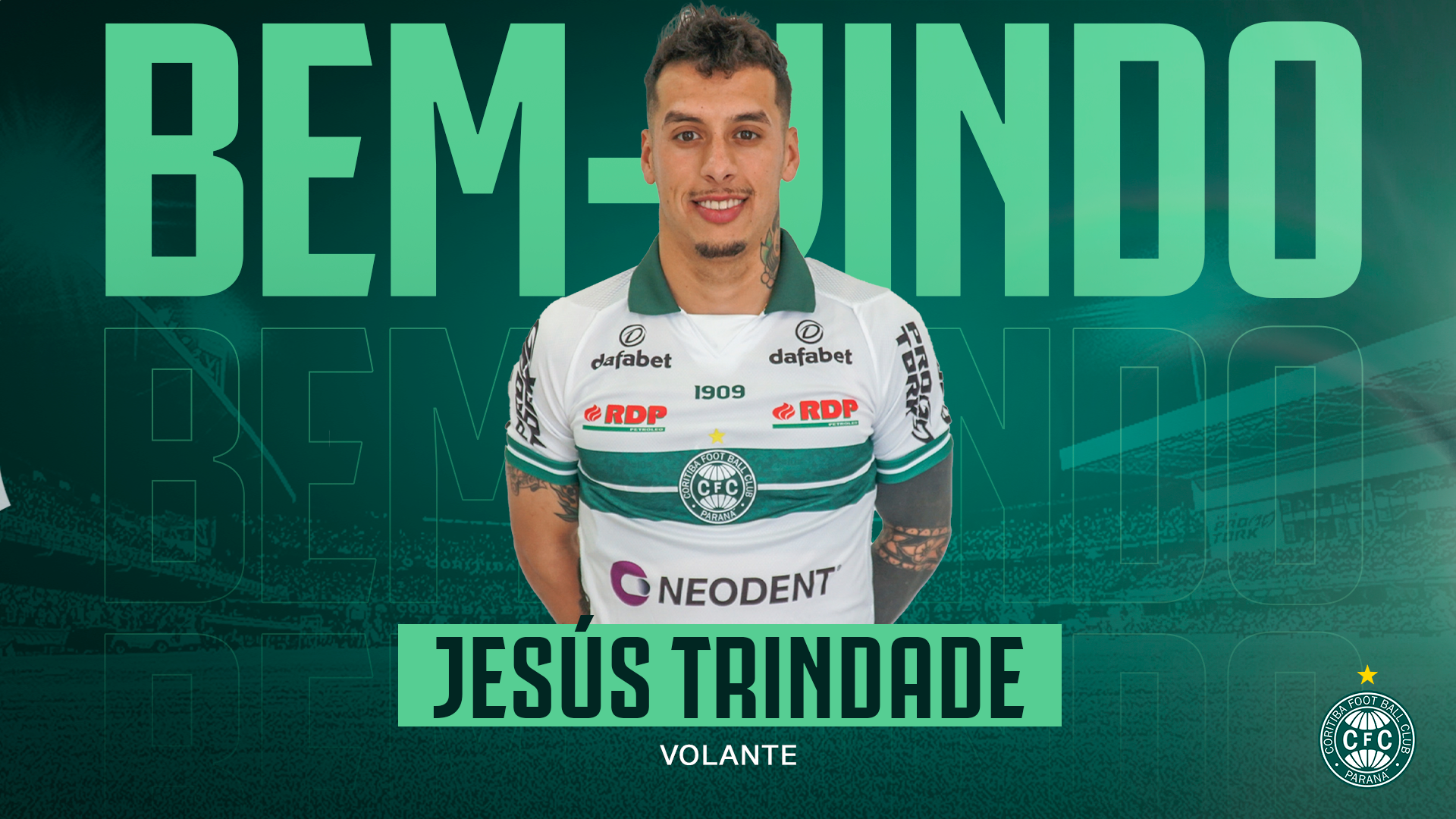 Seja bem-vindo, Jes�s Trindade
