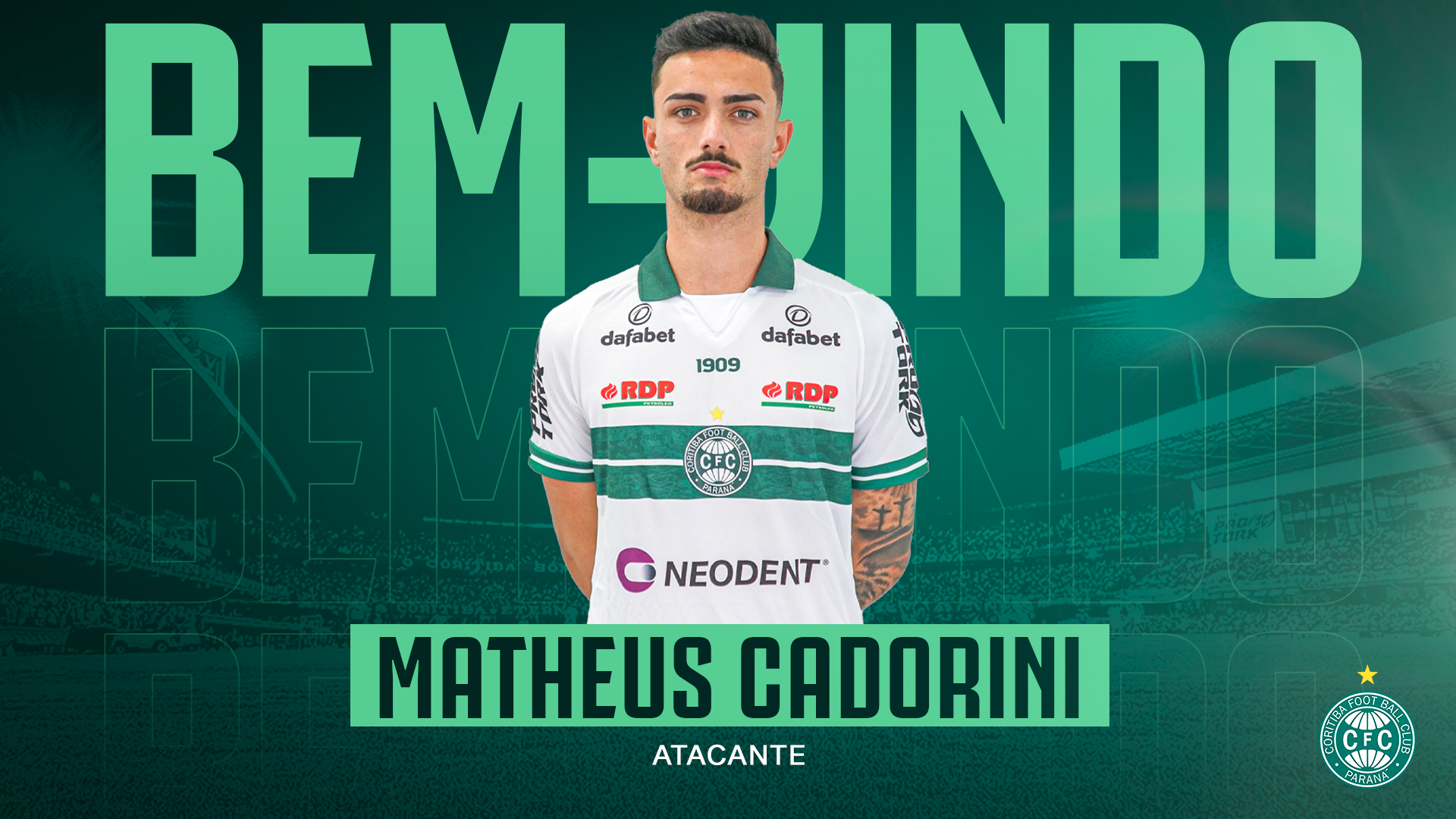 Seja bem-vindo, Matheus Cadorini