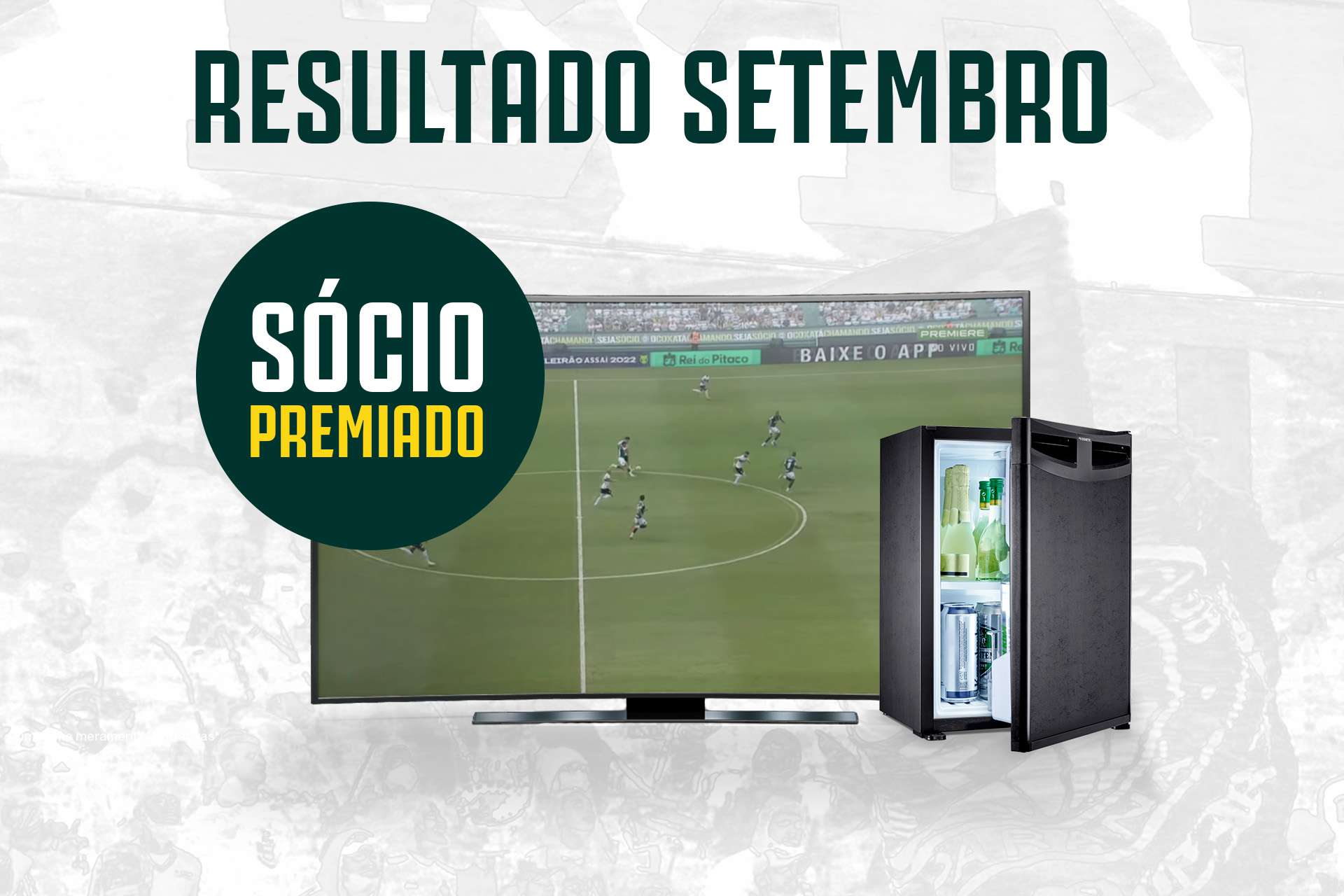 S�cios premiados em Setembro