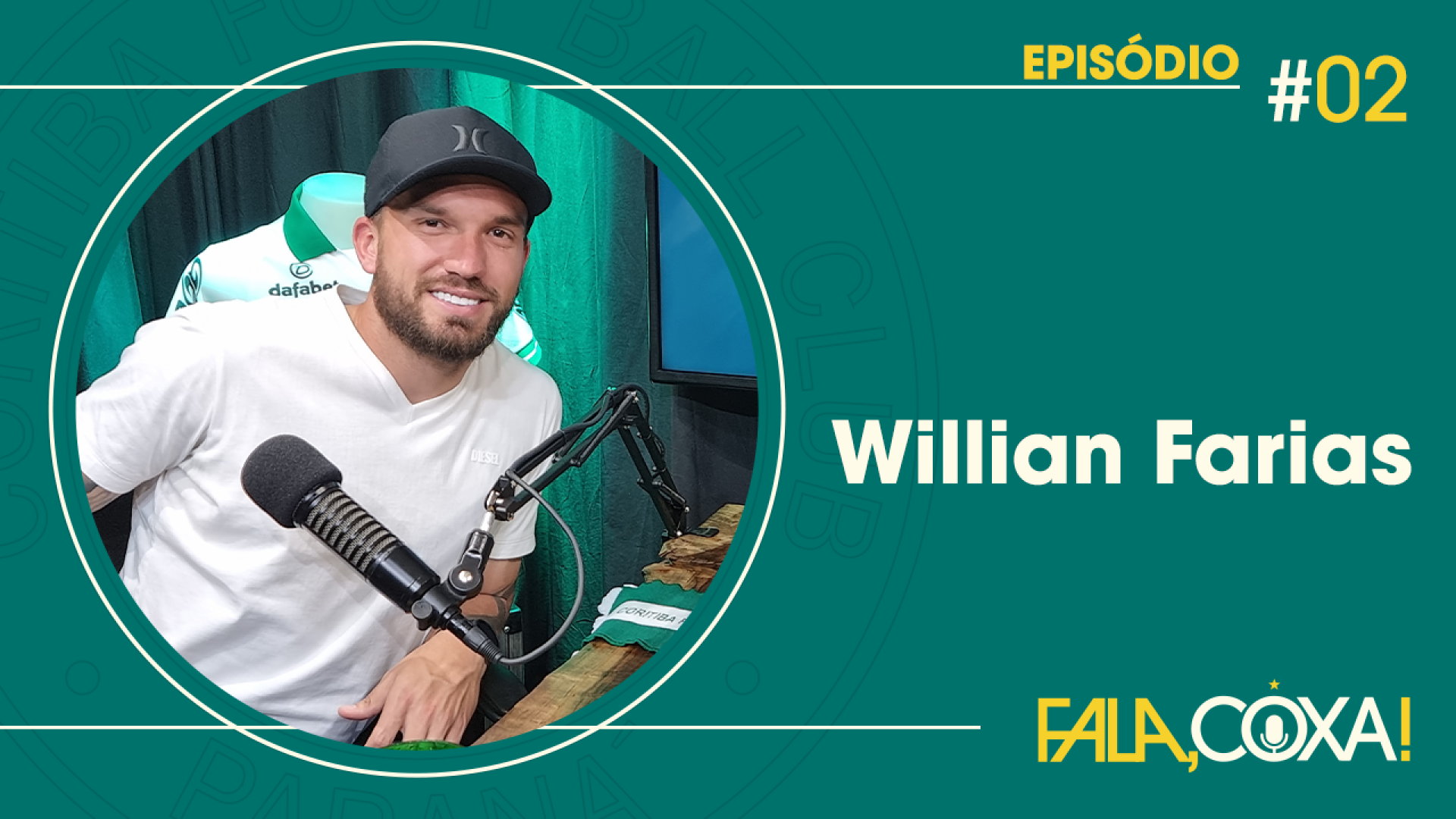 Willian Farias � o segundo convidado do Fala, Coxa!