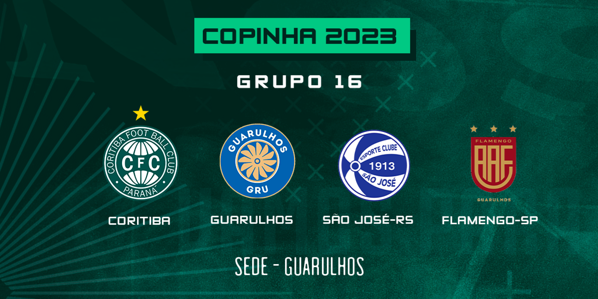 Tabela de jogos da Copinha 2023