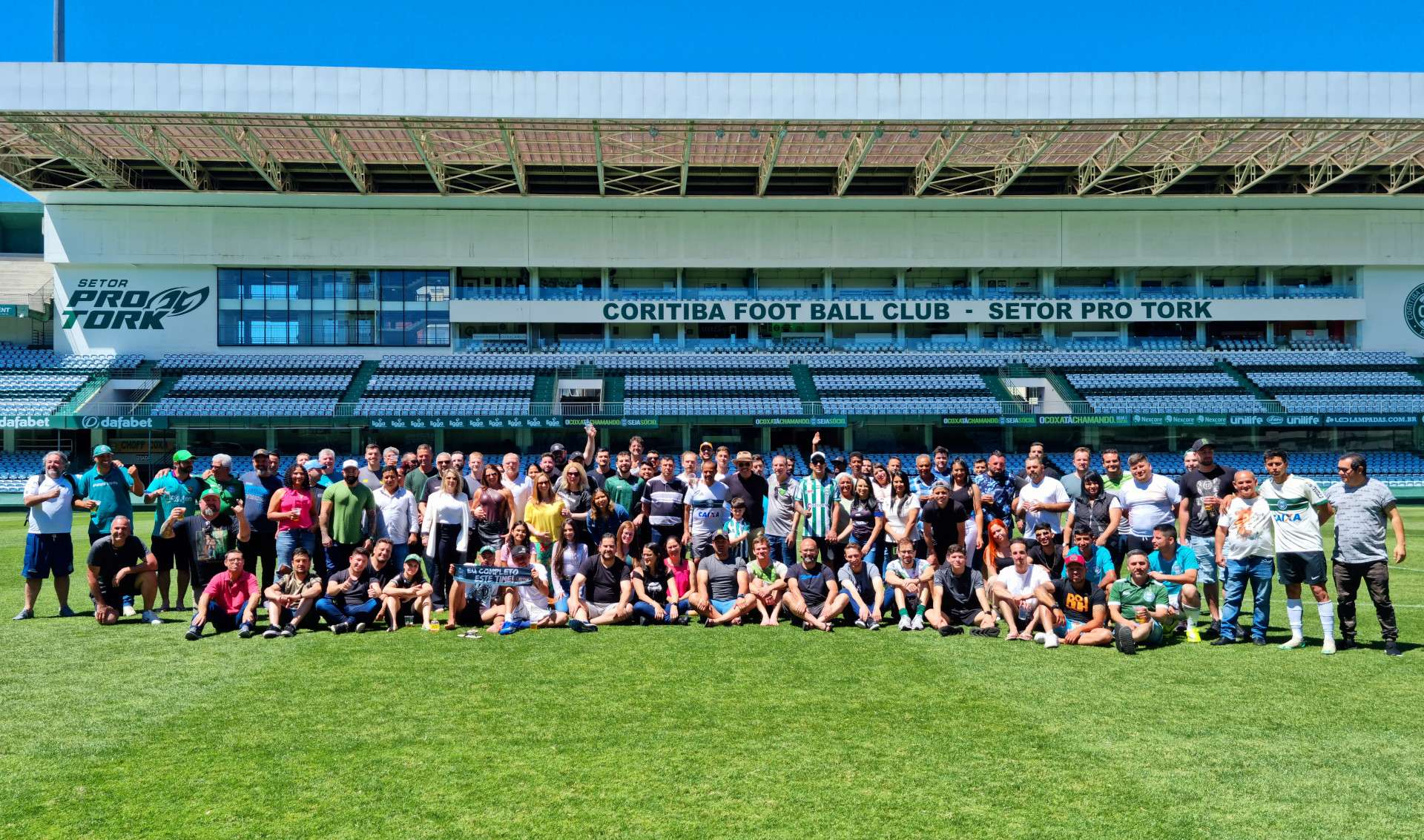 Confraterniza��o no Coritiba