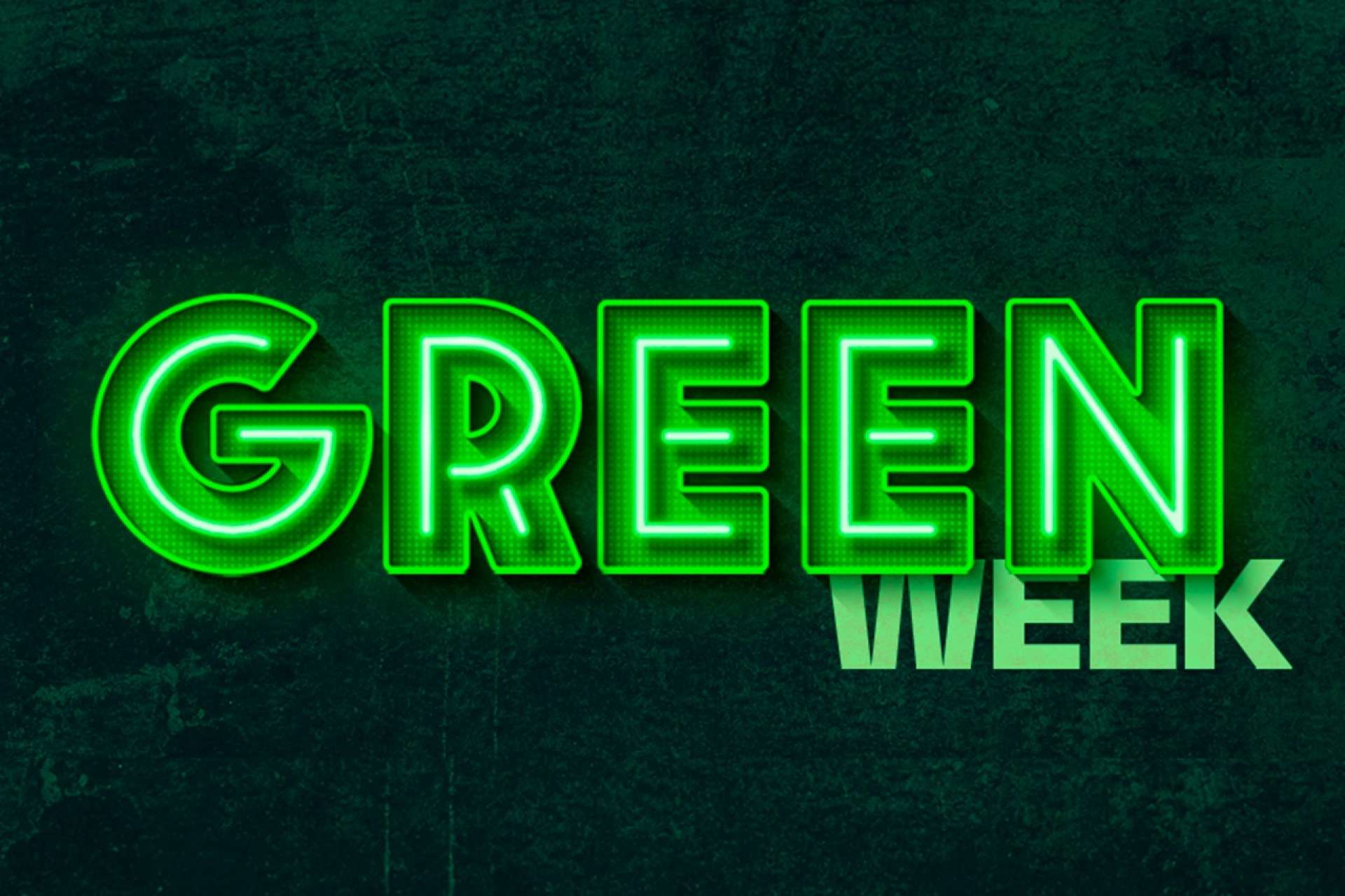 Est� chegando a Green Week
