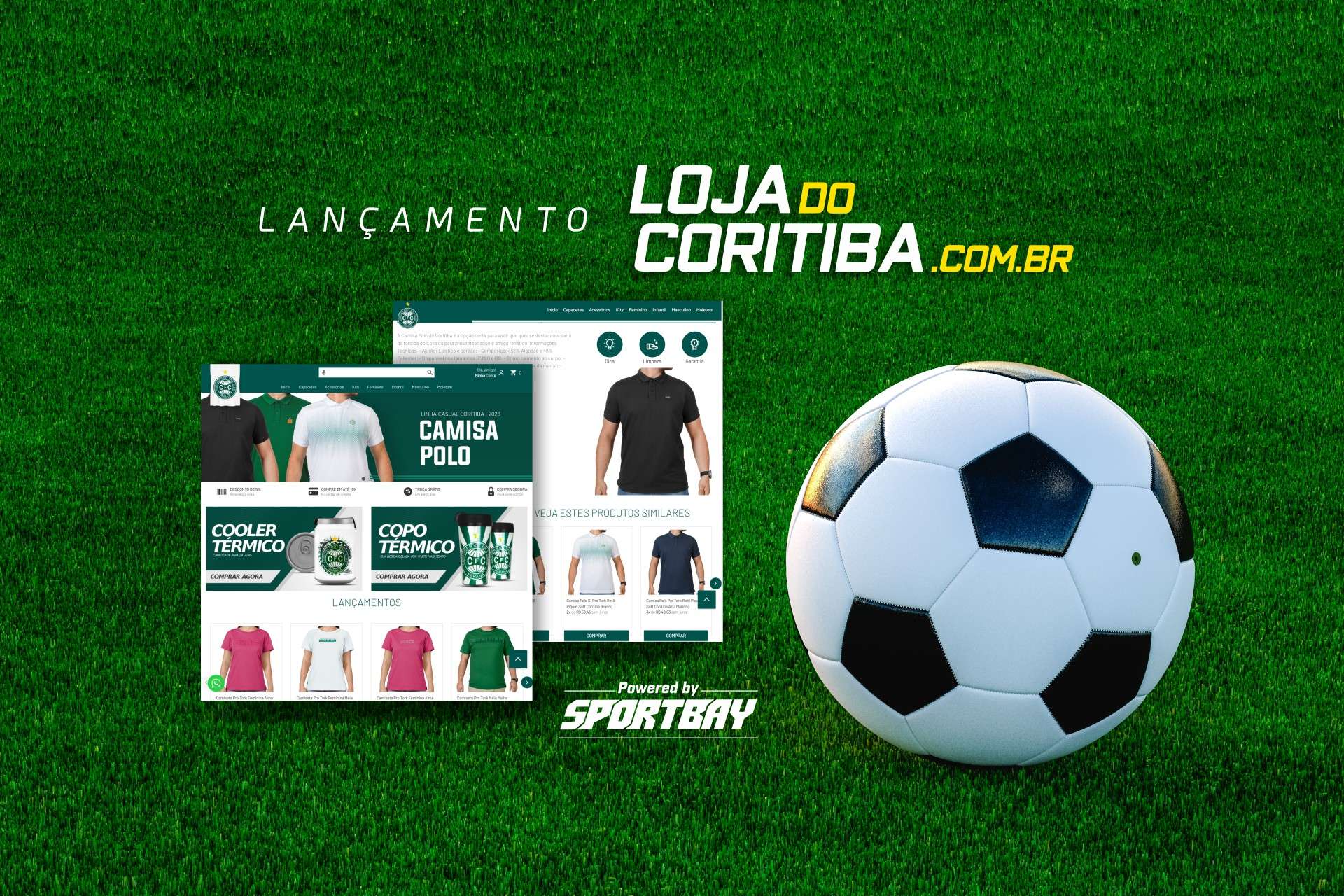 Coritiba lan�a loja online de produtos licenciados