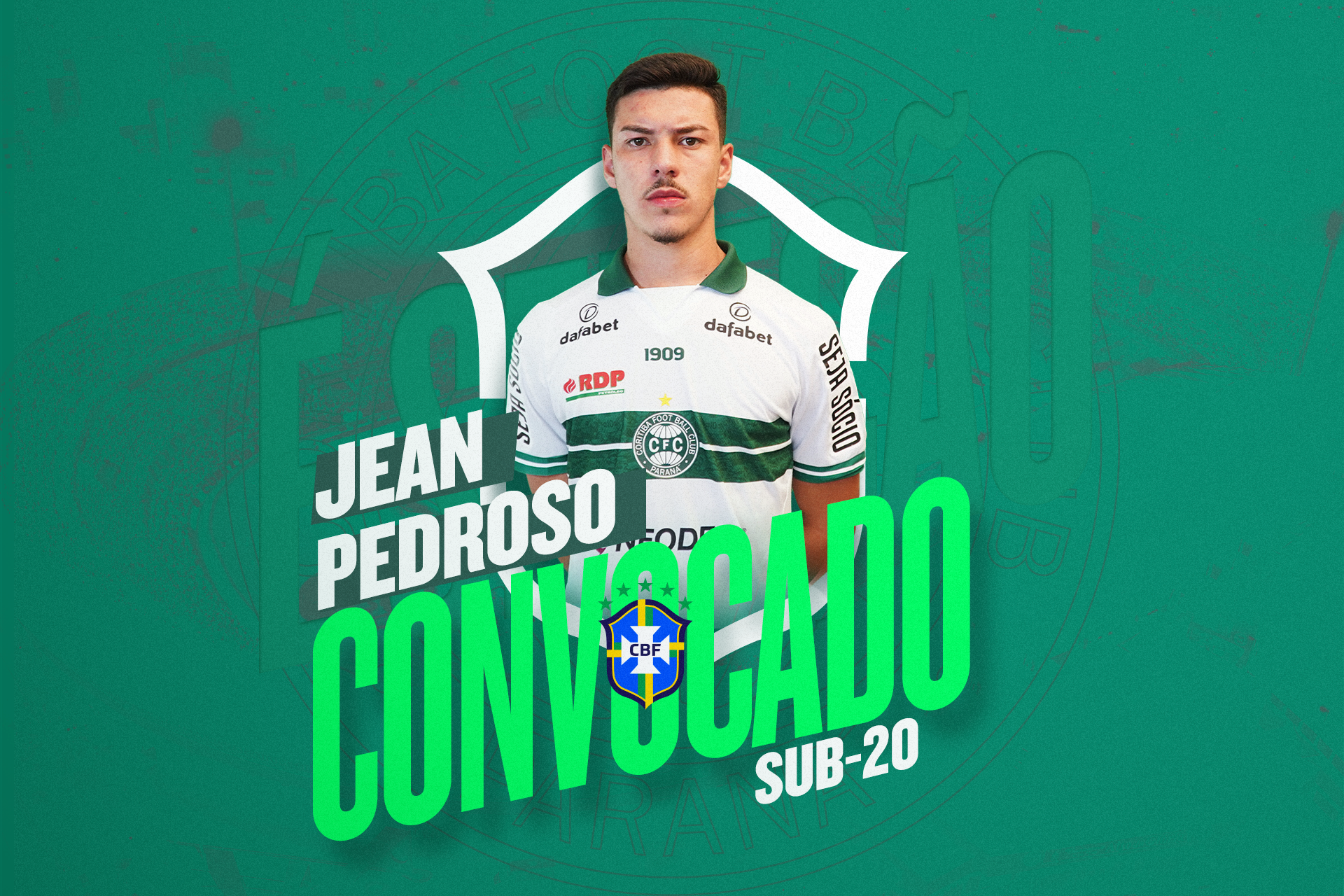Jean Pedroso � convocado para sele��o brasileira sub-20