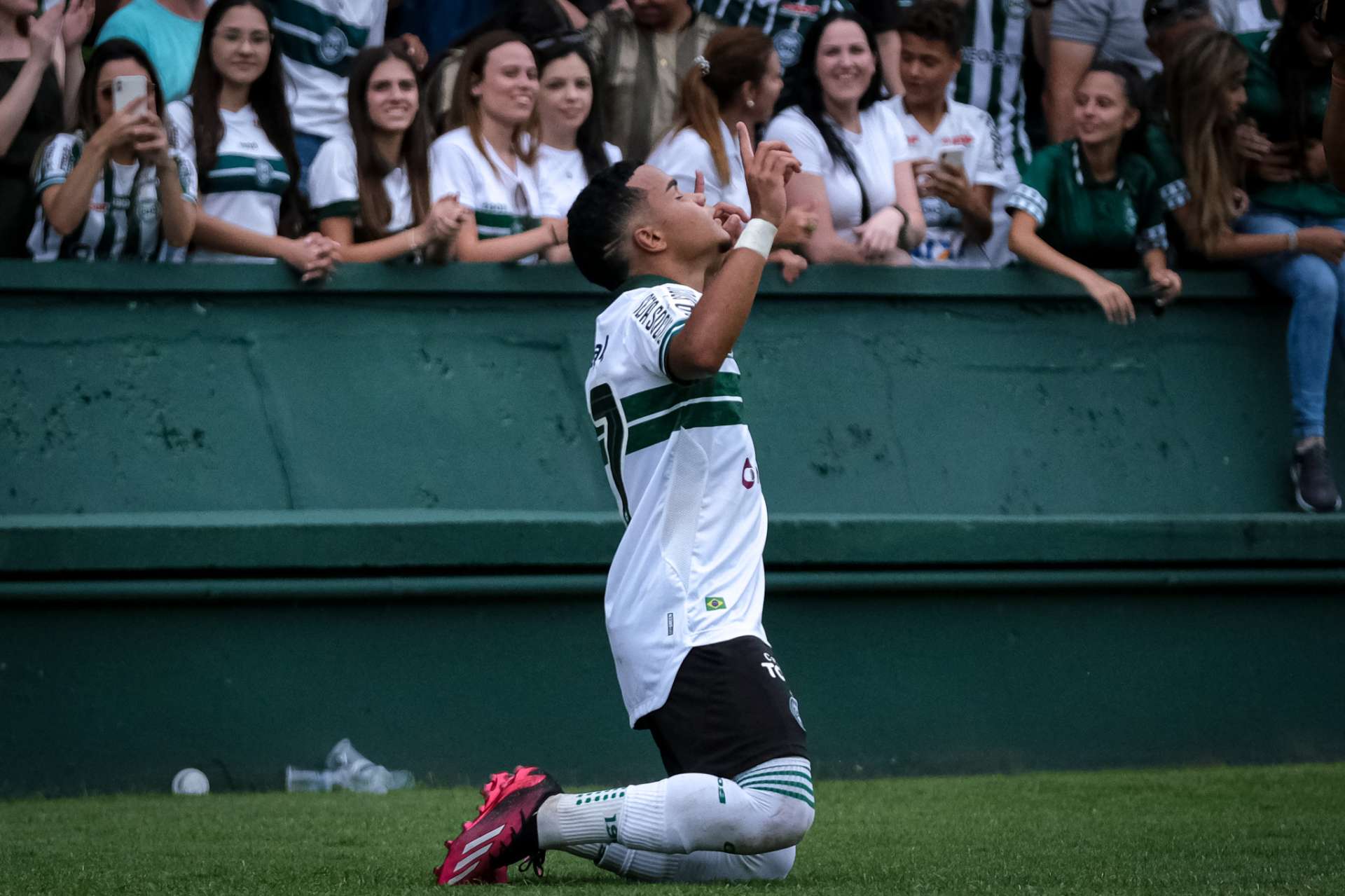 O primeiro gol de Kaio