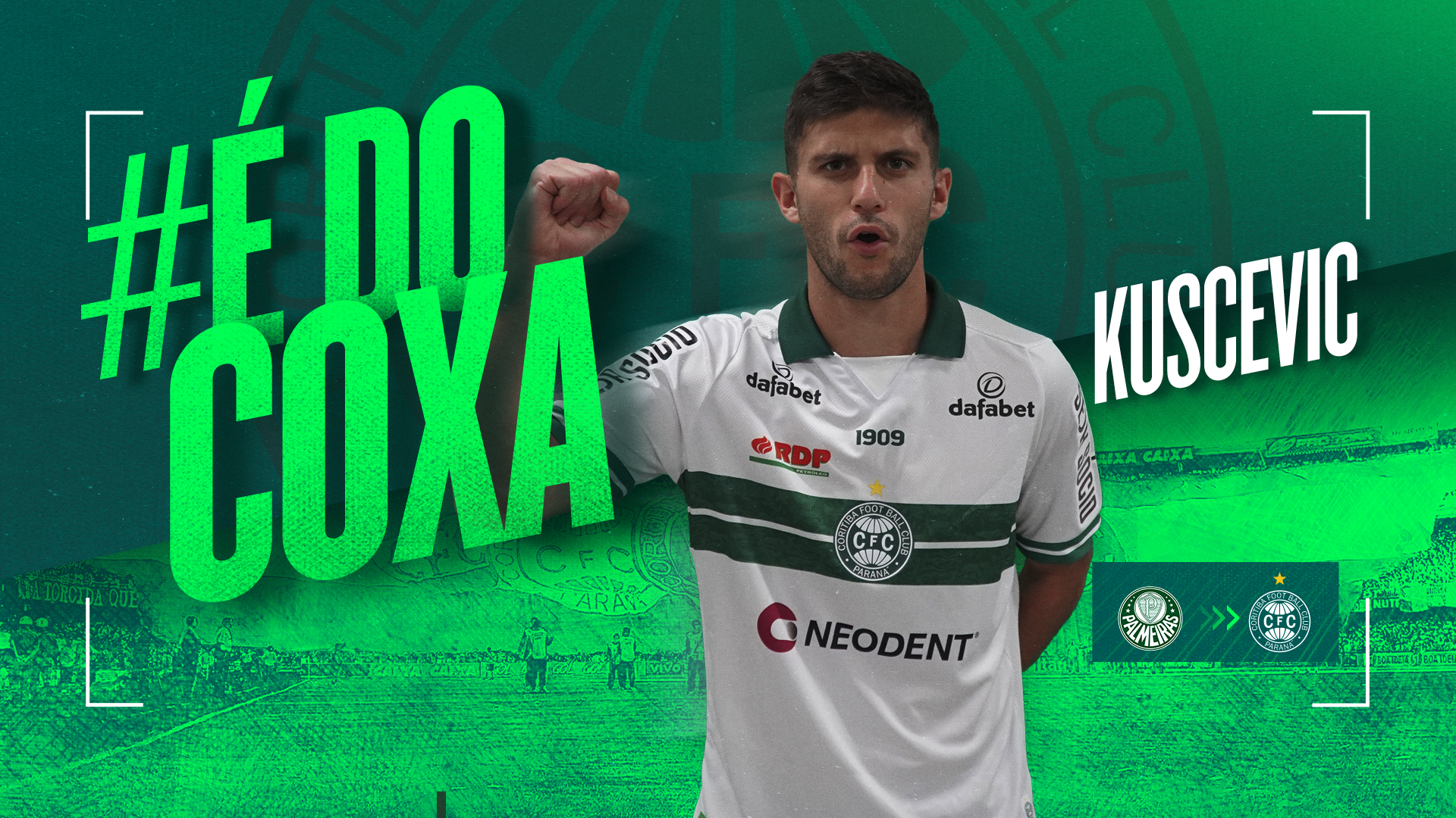 Kuscevic � o novo refor�o do Coritiba