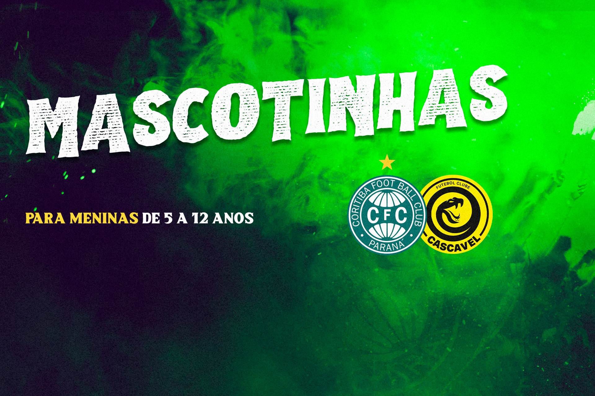 A��o especial homenageia mascotinhas na partida #CFCxFCC