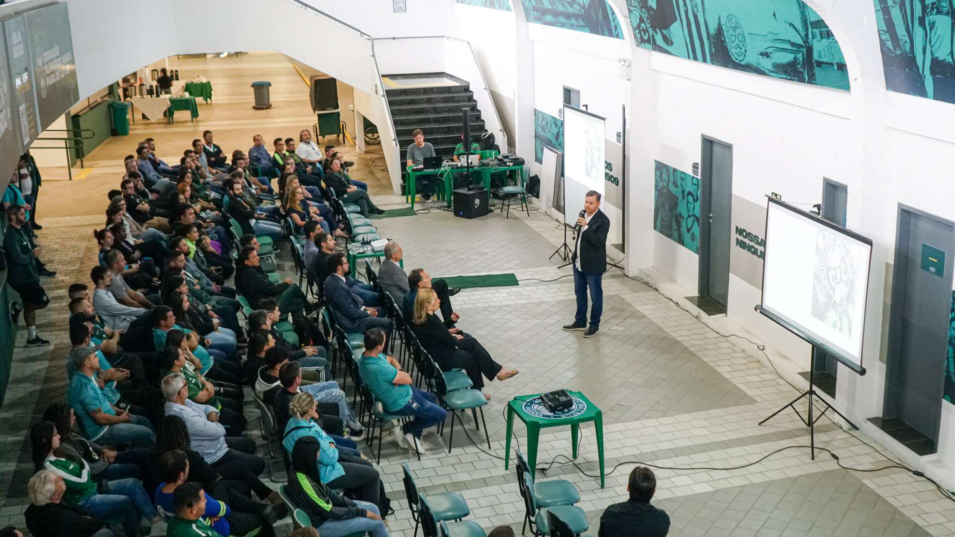 Coritiba d� sequ�ncia �s a��es de seu plano de metas 2023