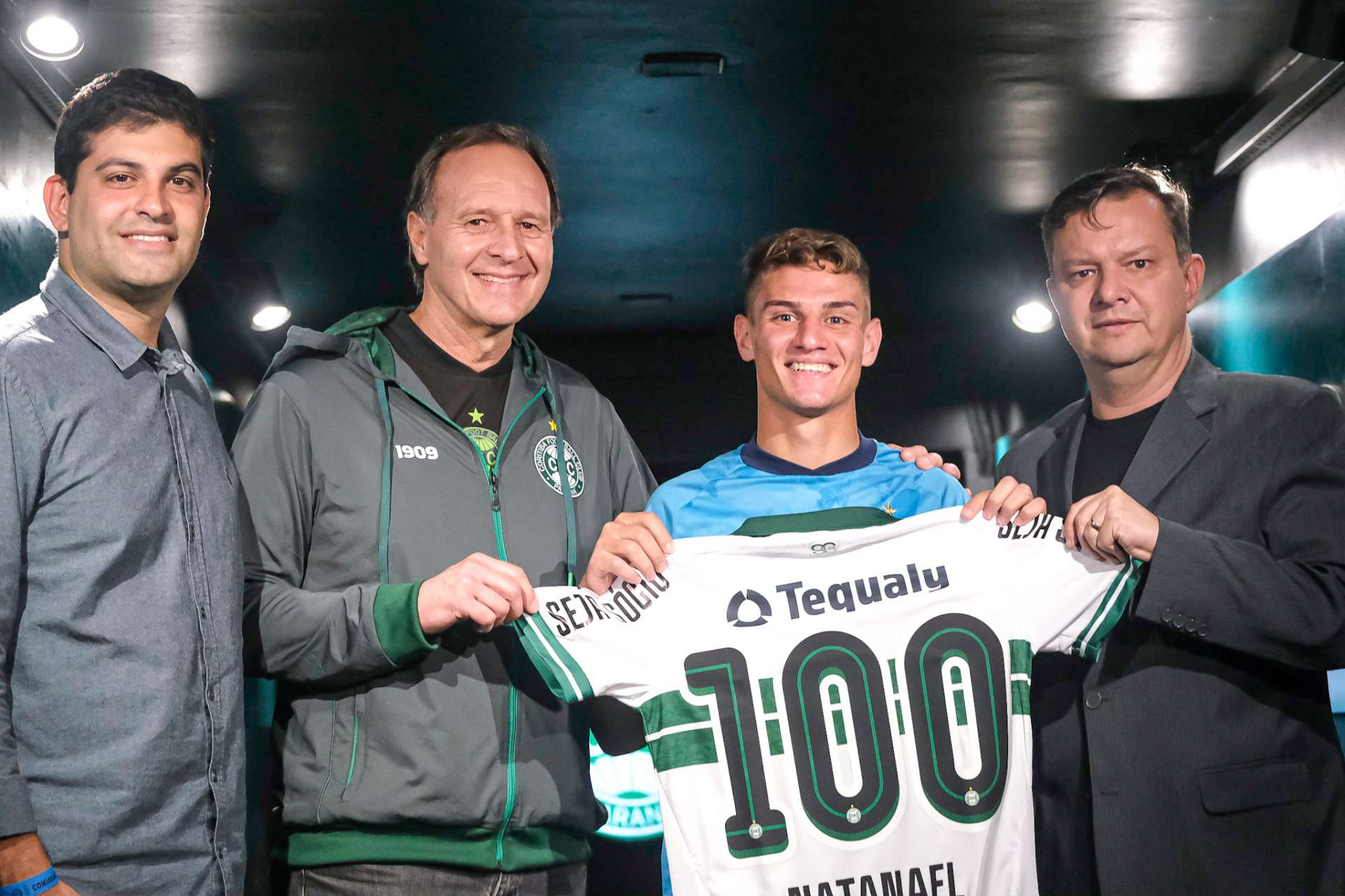 Natanael completa 100 jogos pelo Coritiba