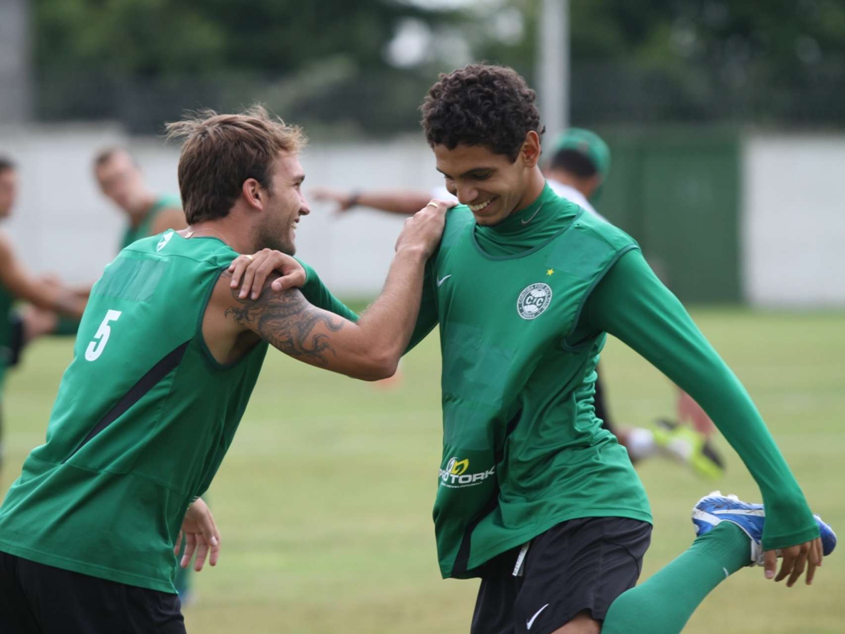 Fotos de mais um treino coxa-branca