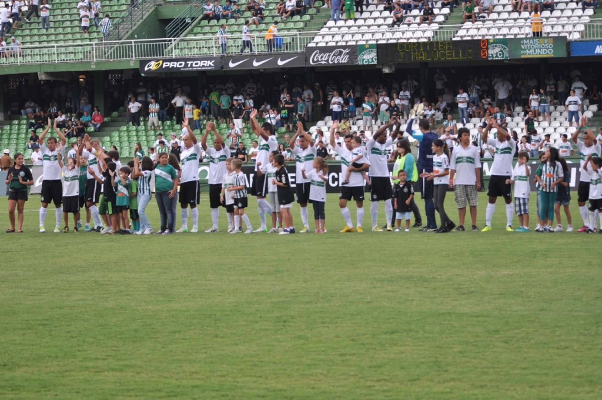 Mascotinhos para Coritiba x Toledo