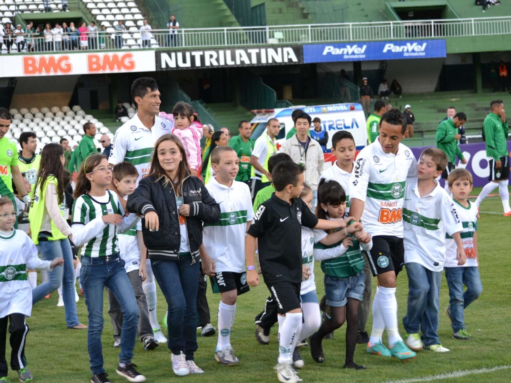 Mascotinhos para Coritiba x Nacional