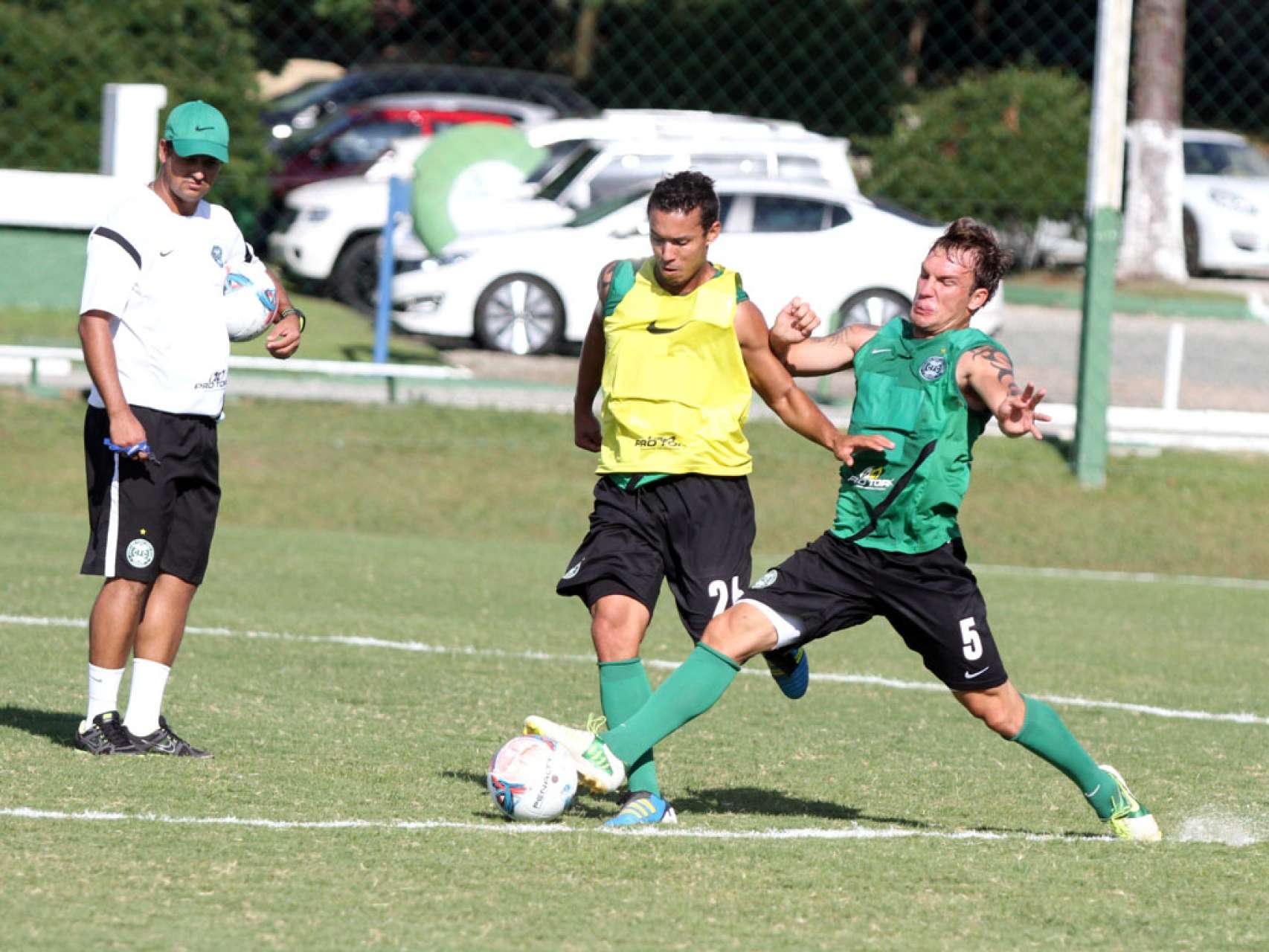 Fotos do treino desta ter�a-feira