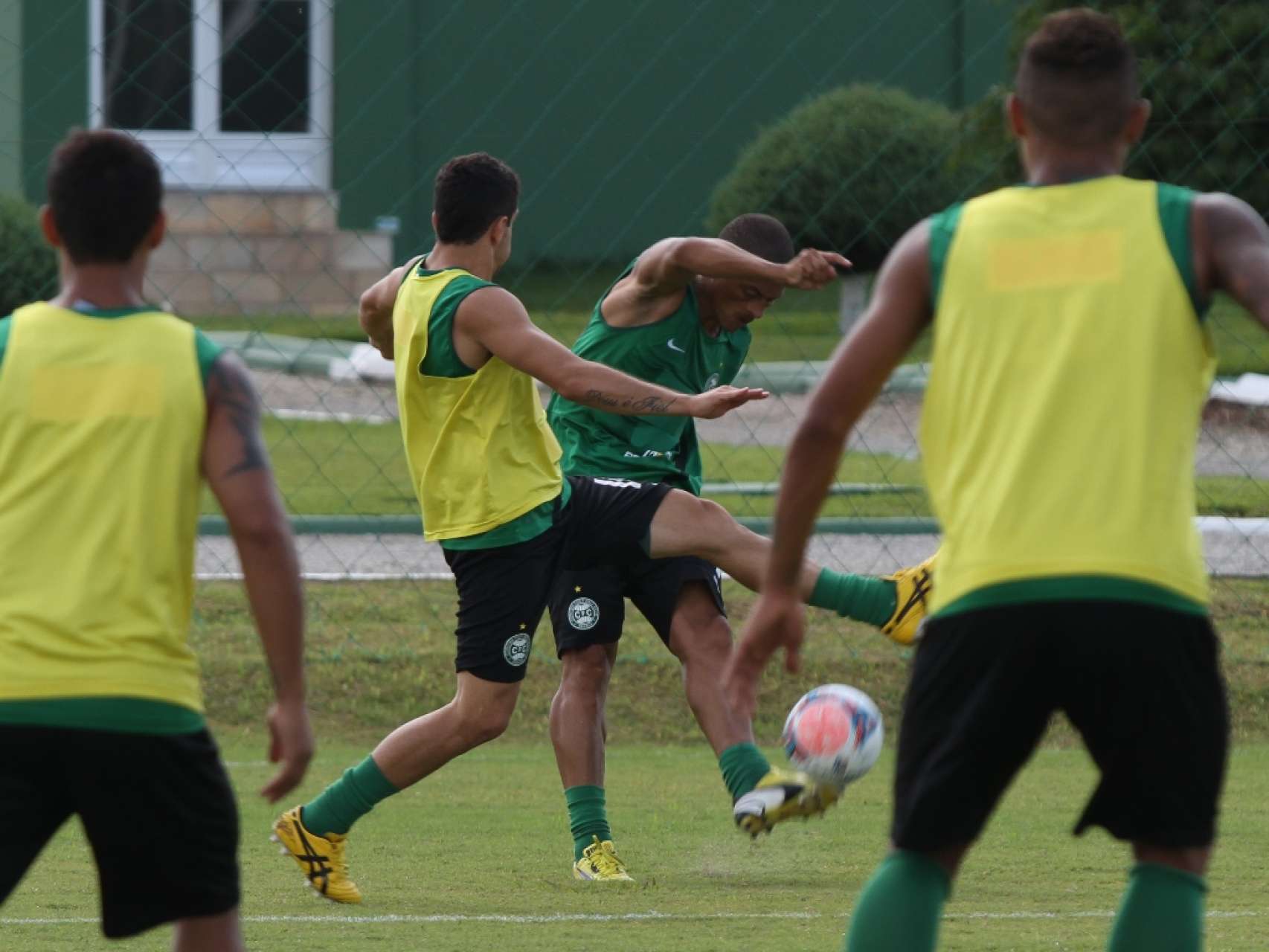 Imagens do treino