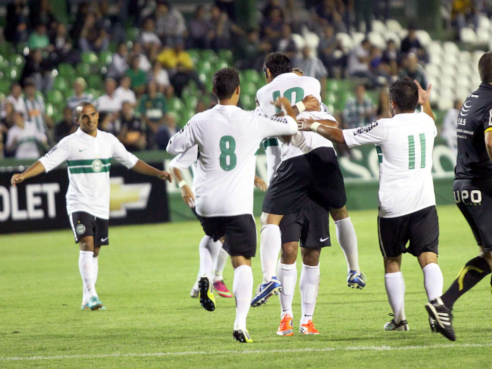 Fotos da goleada