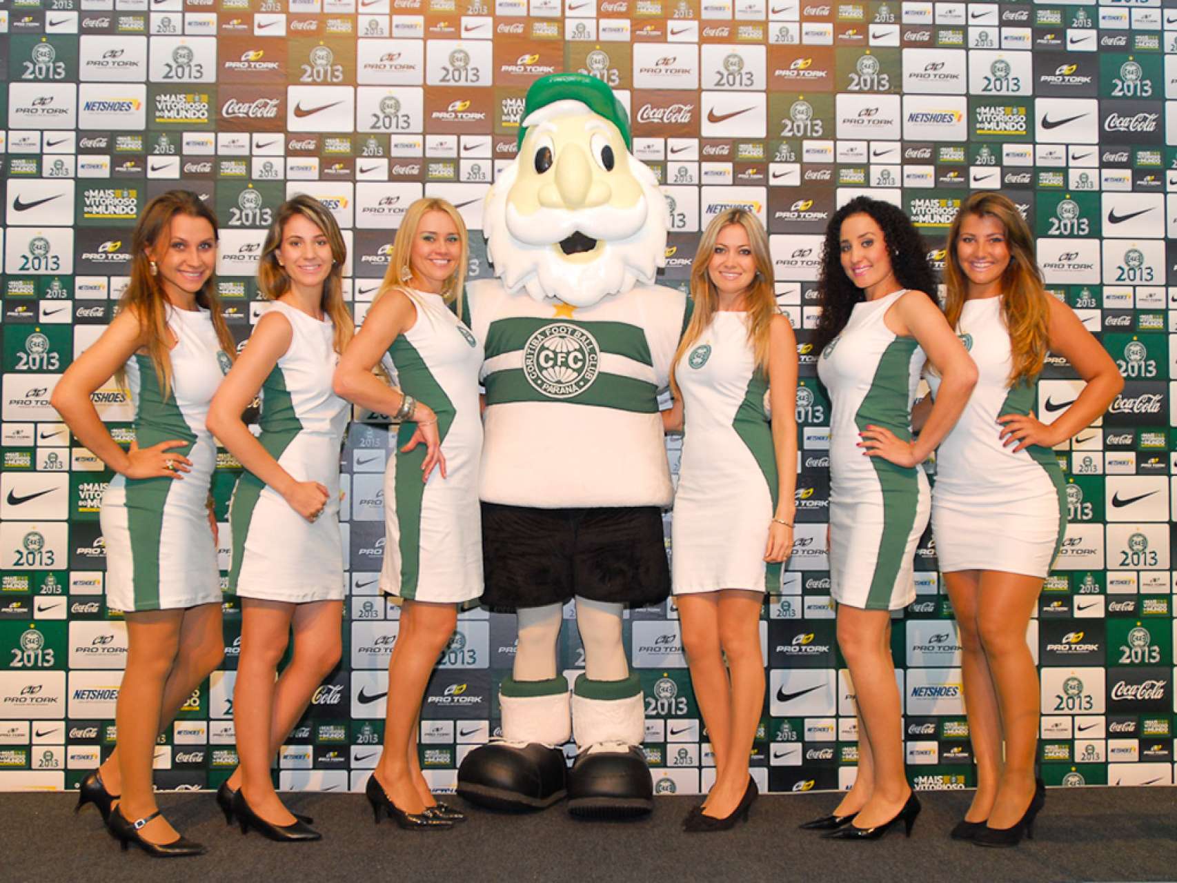 Fotos: Apresenta��o do Coritiba