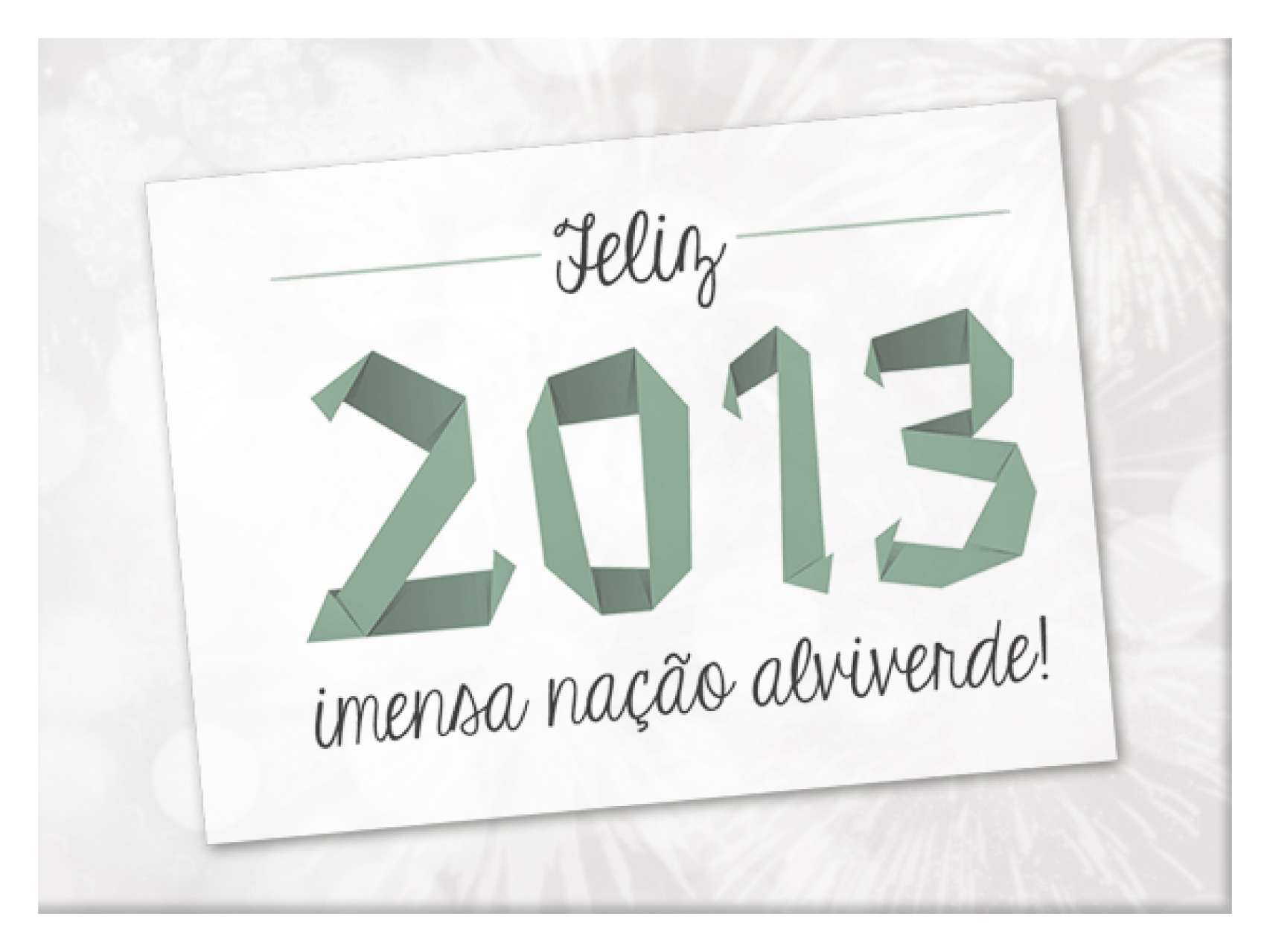Um 2013 de realiza��es!