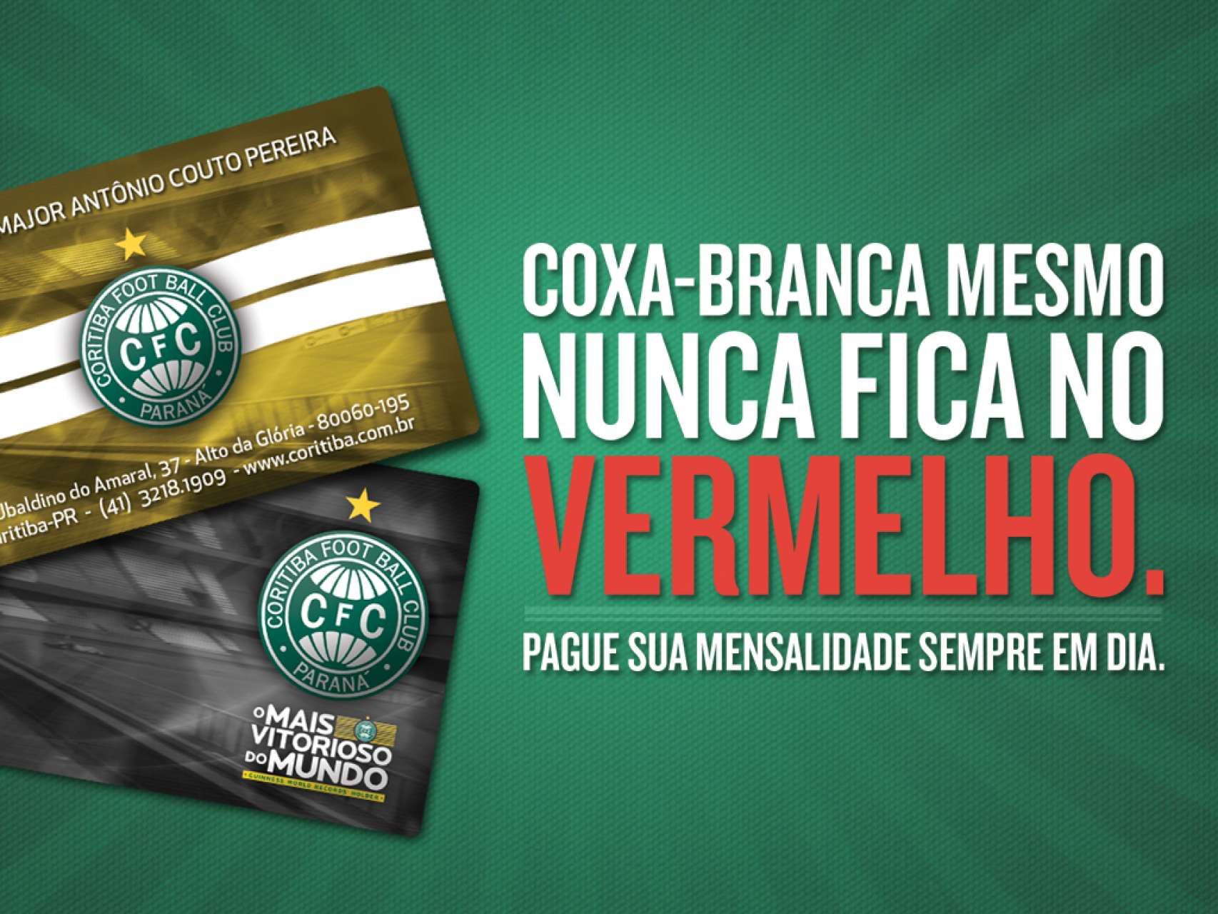 S�cio: antecipe o pagamento e n�o fique no vermelho