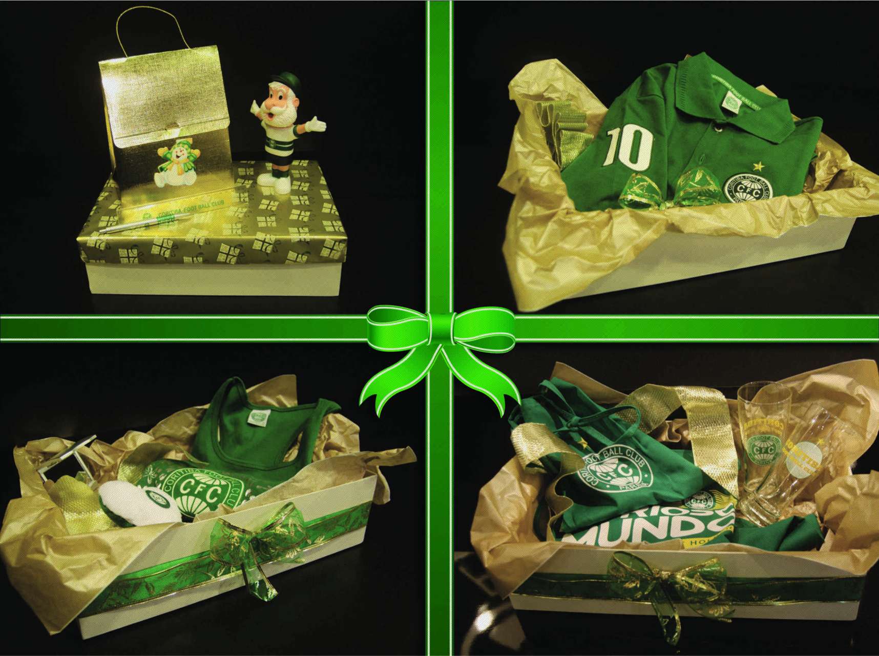 Coritiba Store tem kits especiais para o Natal