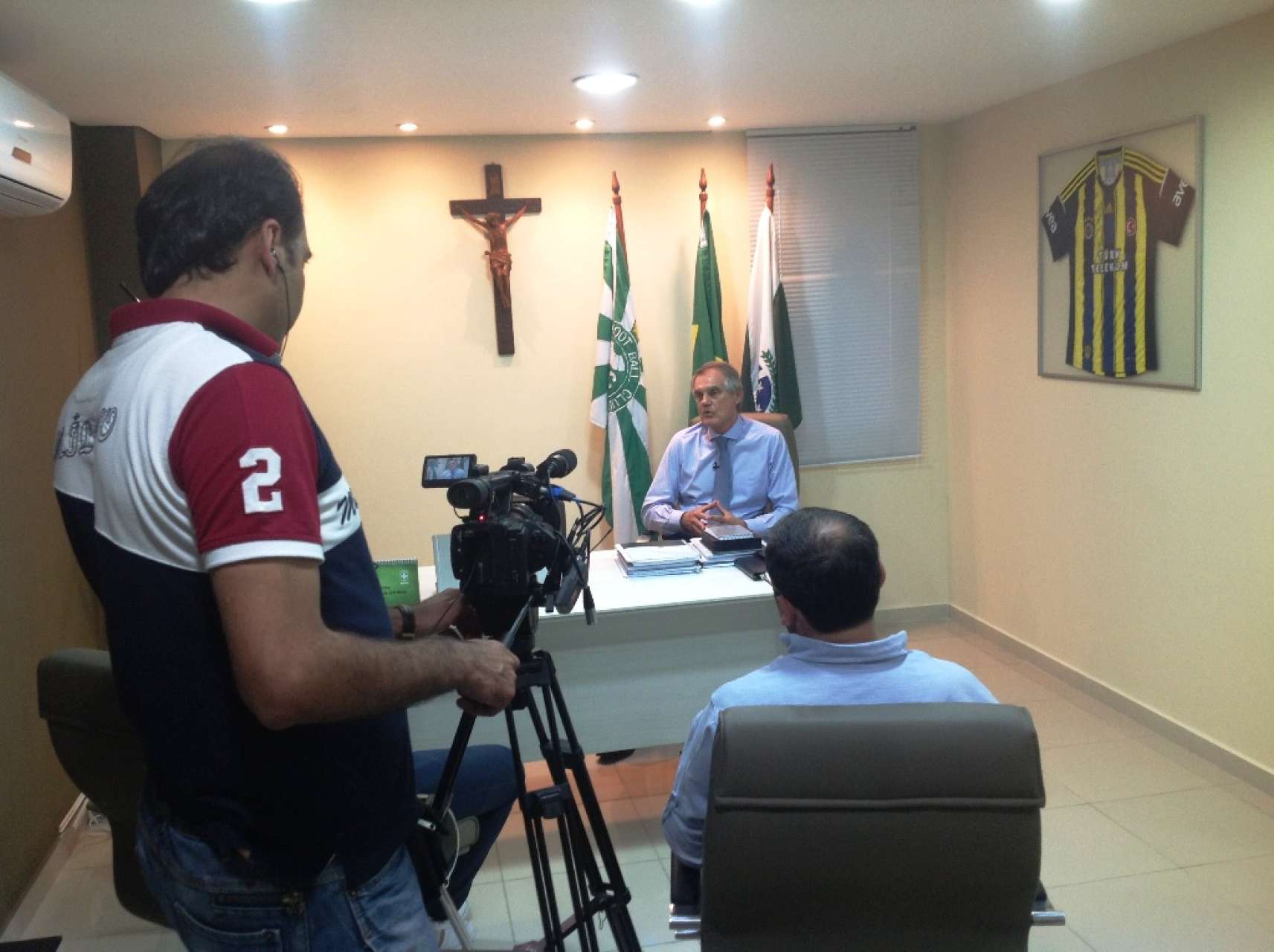 Coritiba � tema de document�rio turco 