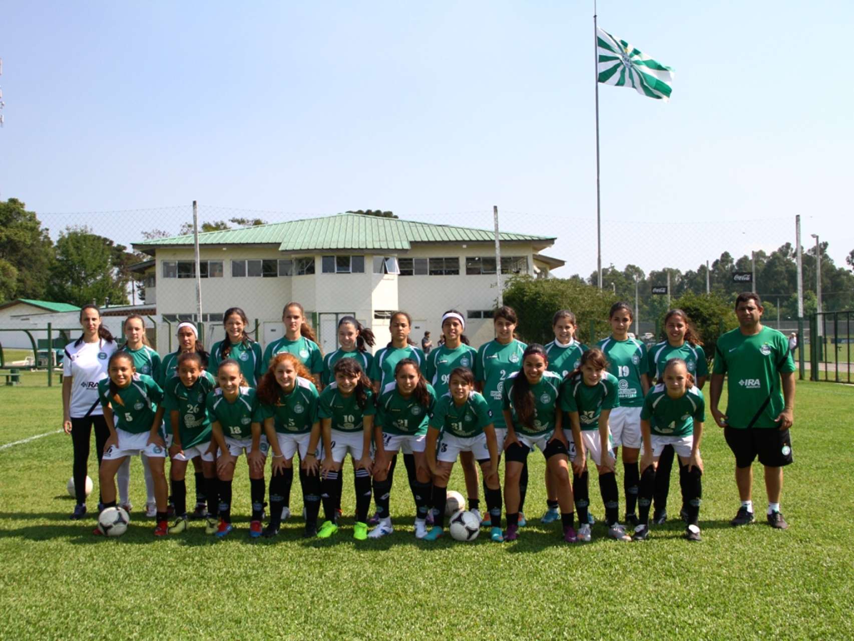Meninas do Coritiba/Cancun disputam a Copa Coca Cola