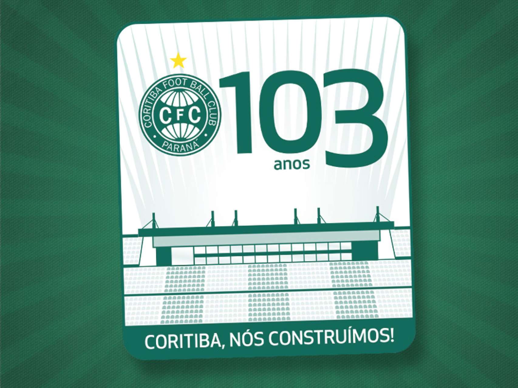 Parab�ns, Coritiba!