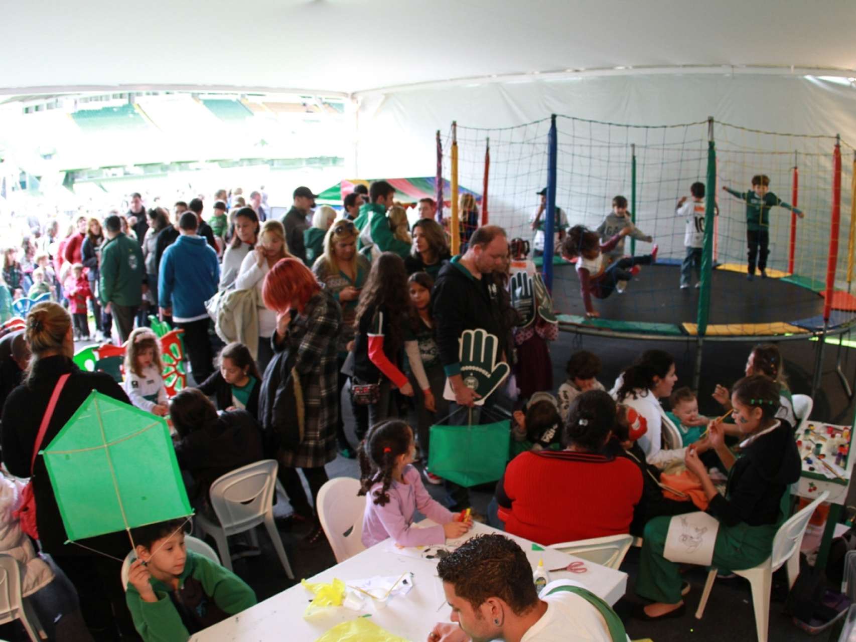 Comemora��o do Dia das Crian�as no Couto