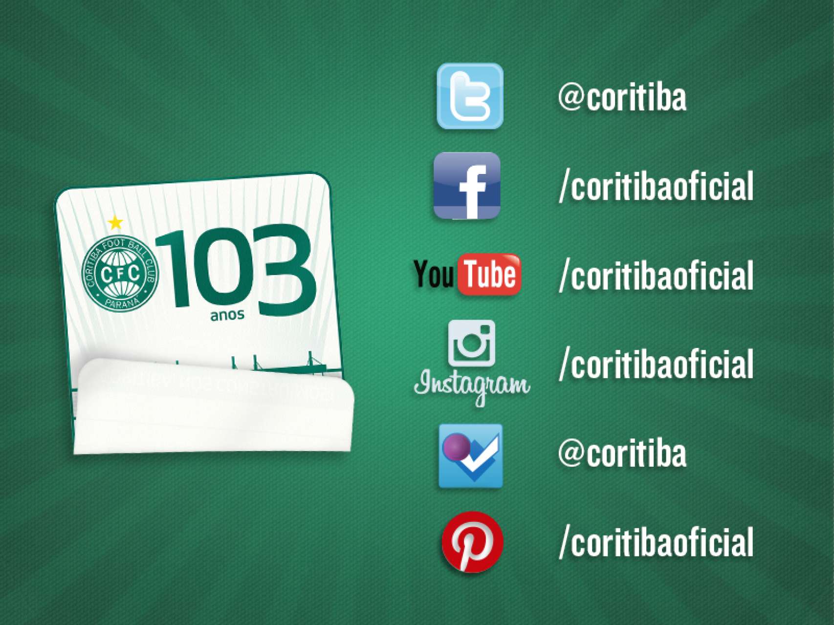Coxa amplia presen�a nas redes sociais