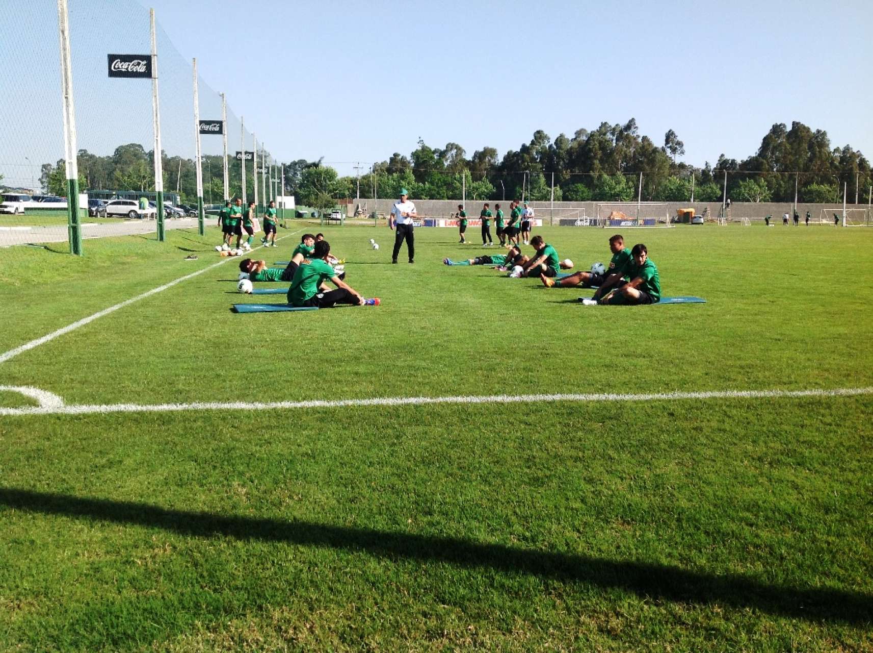 Rafinha faz trabalhos f�sicos