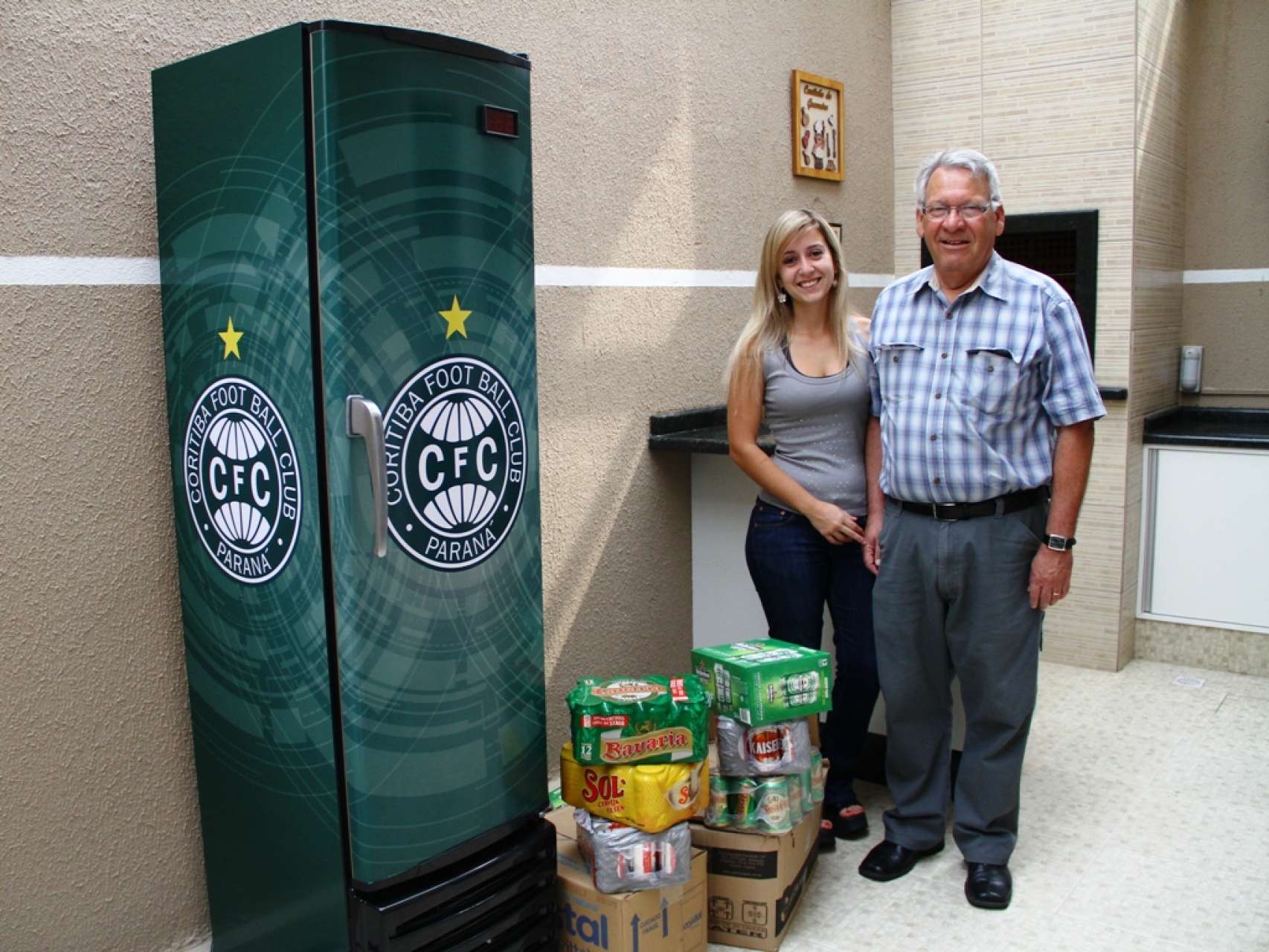 S�cia recebe geladeira do Coritiba