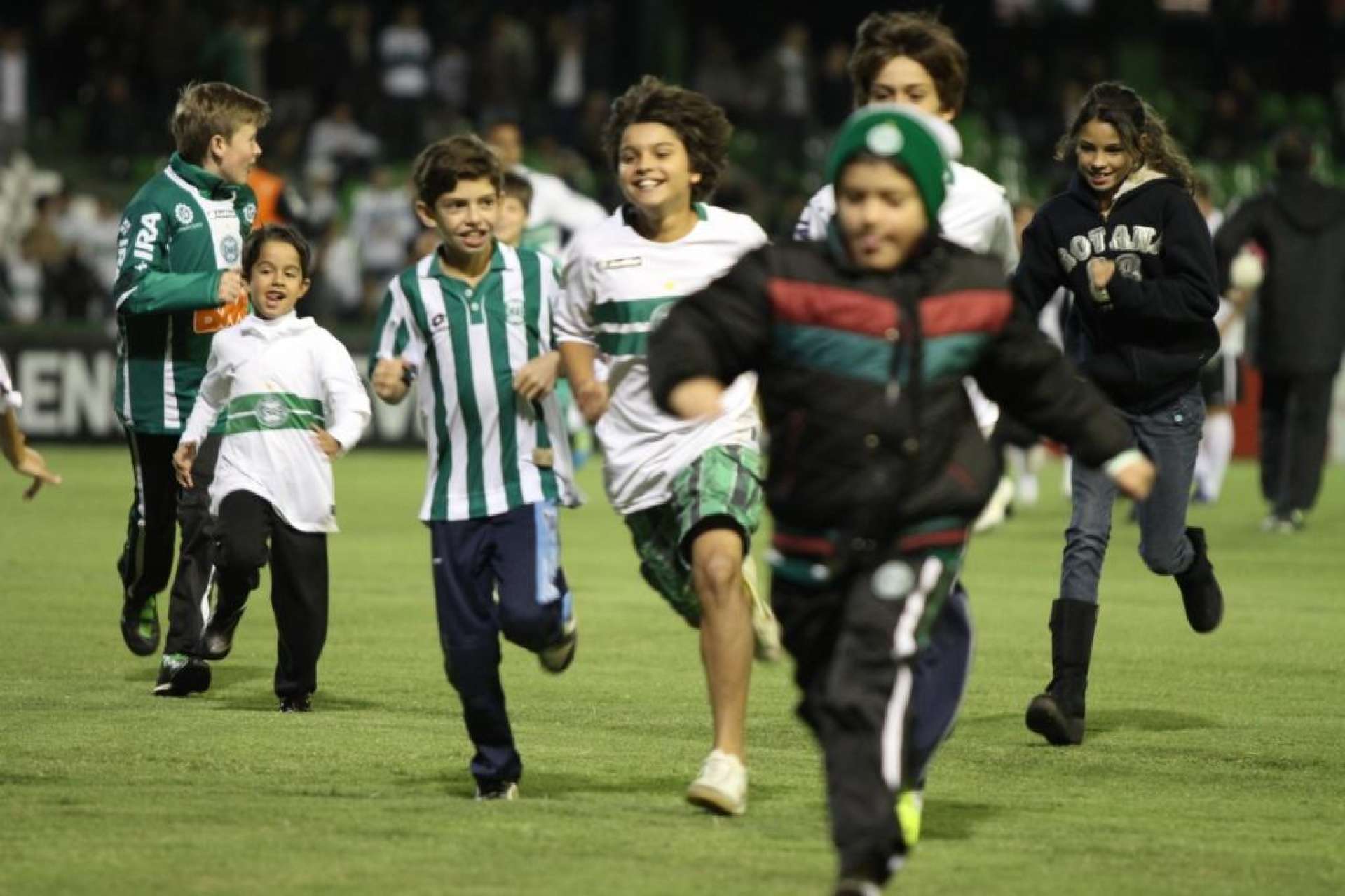 Mascotinhos para Coritiba x Santos