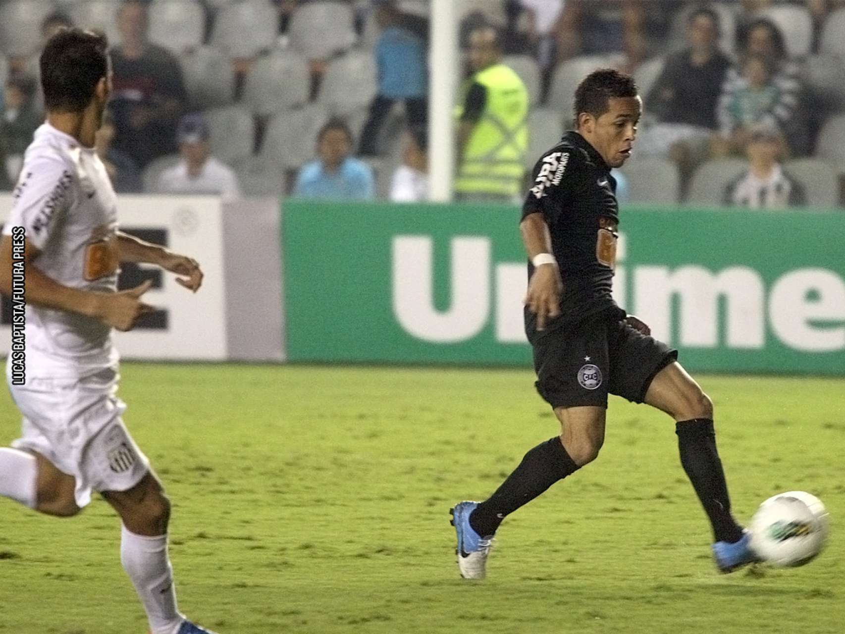 Estat�sticas de Coritiba e Santos