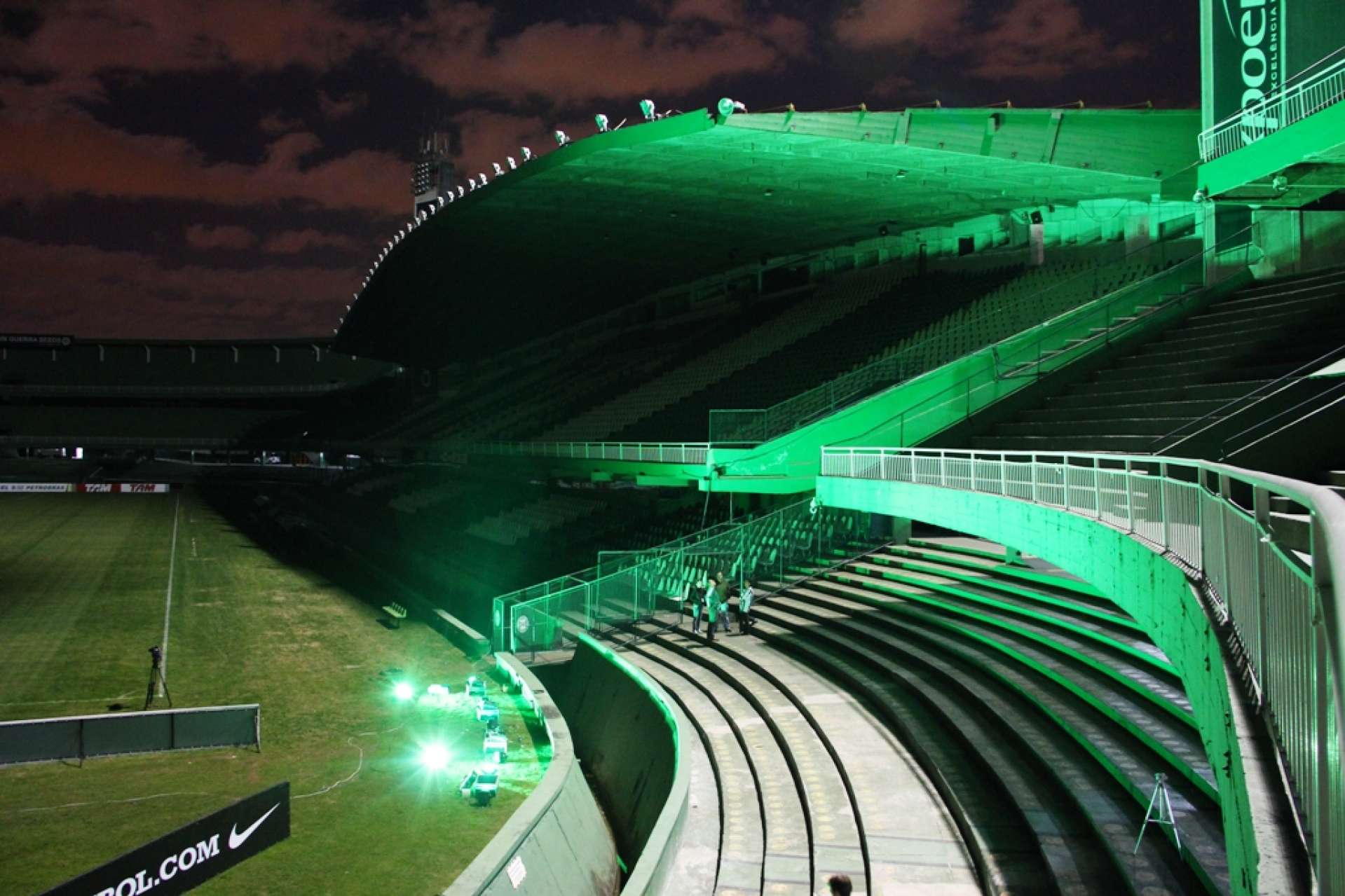 Torcida se mobiliza por Green Hell Tecnol�gico