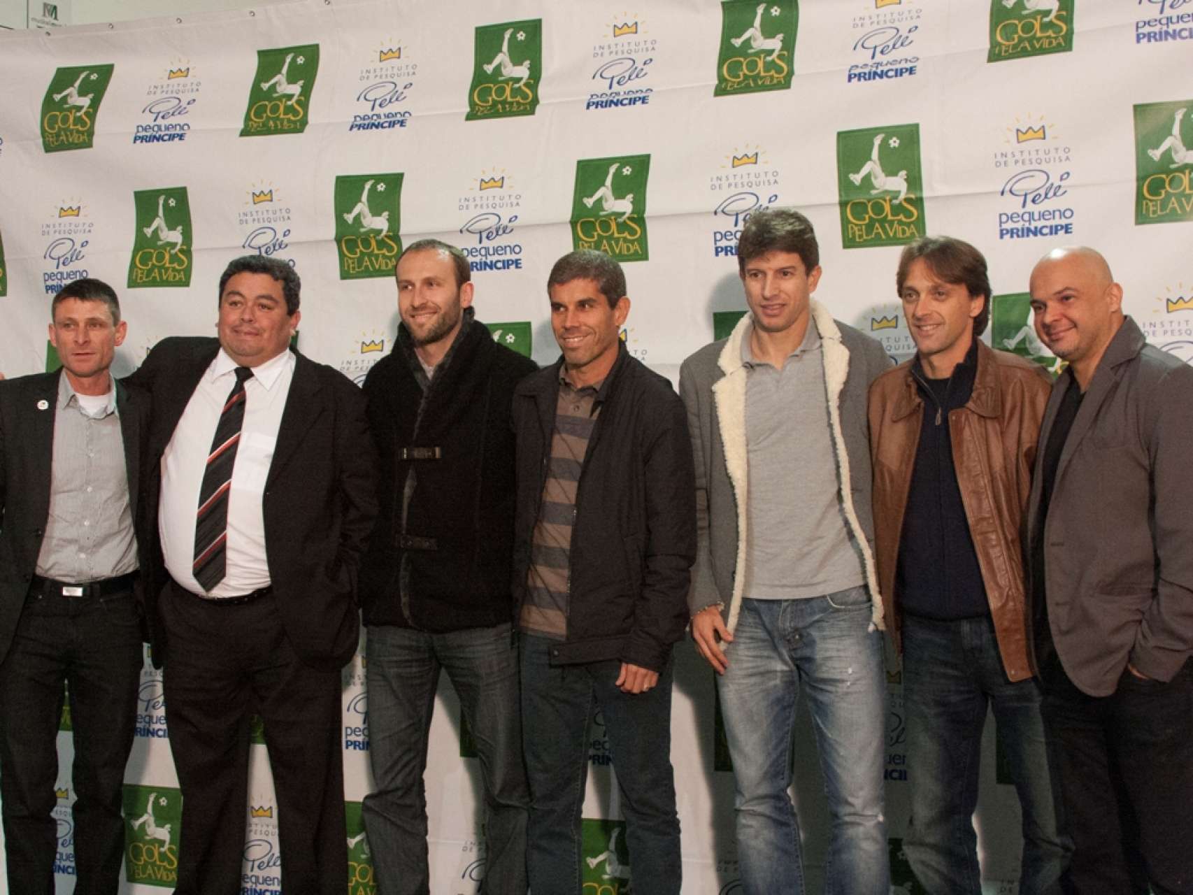 Lan�amento do Torneio Gols pela Vida 2012