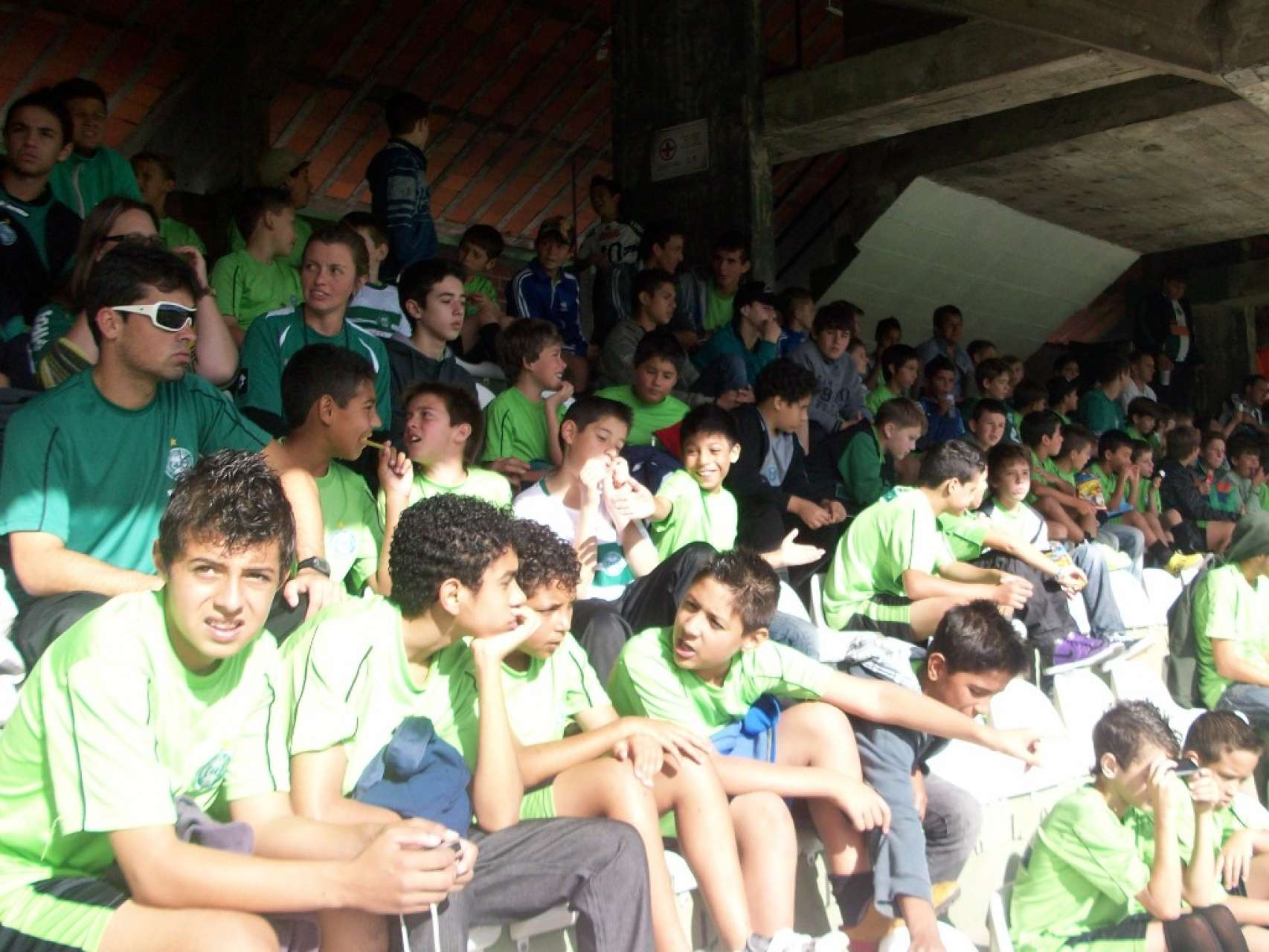 Alunos da Escola Coxa visitam o Couto Pereira