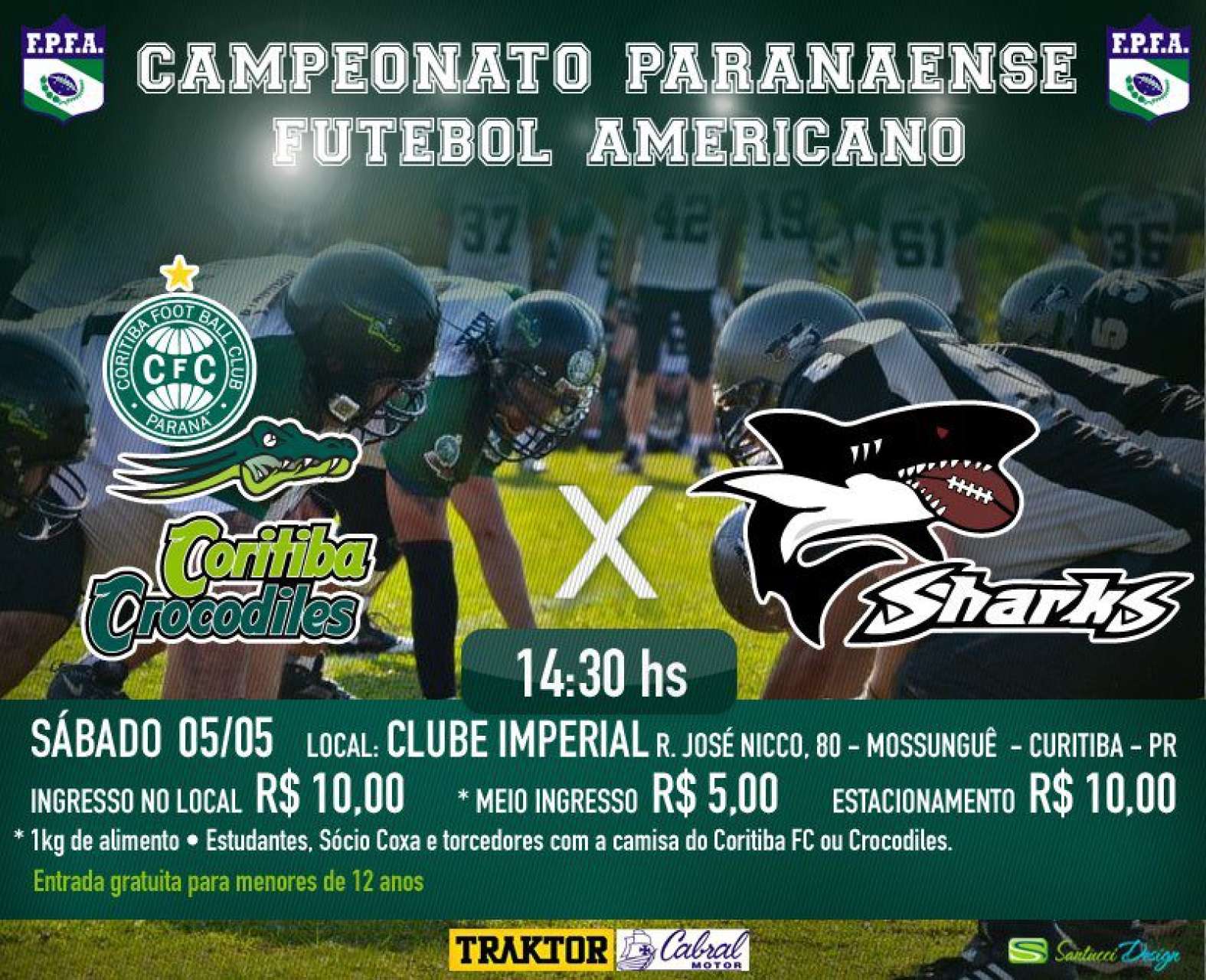 Croco encara Black Sharks no Imperial