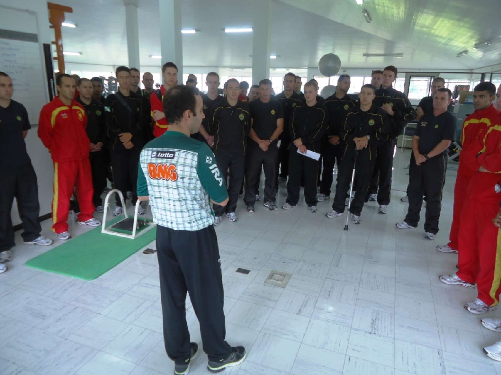 CT recebe visita de alunos da PM e Corpo de Bombeiros
