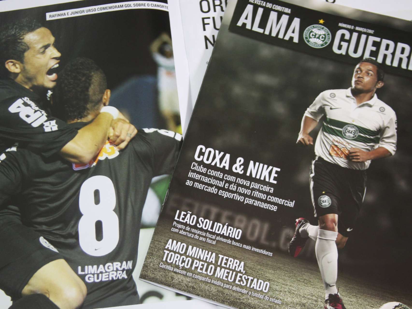 Revista Alma Guerreira j� est� nas bancas