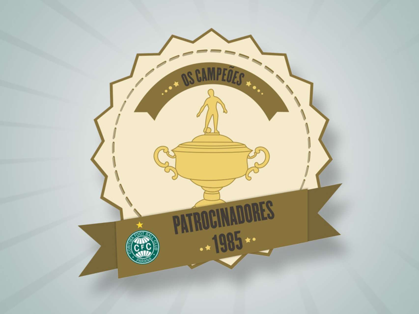 Patrocinadores 1985 - Os Campe�es