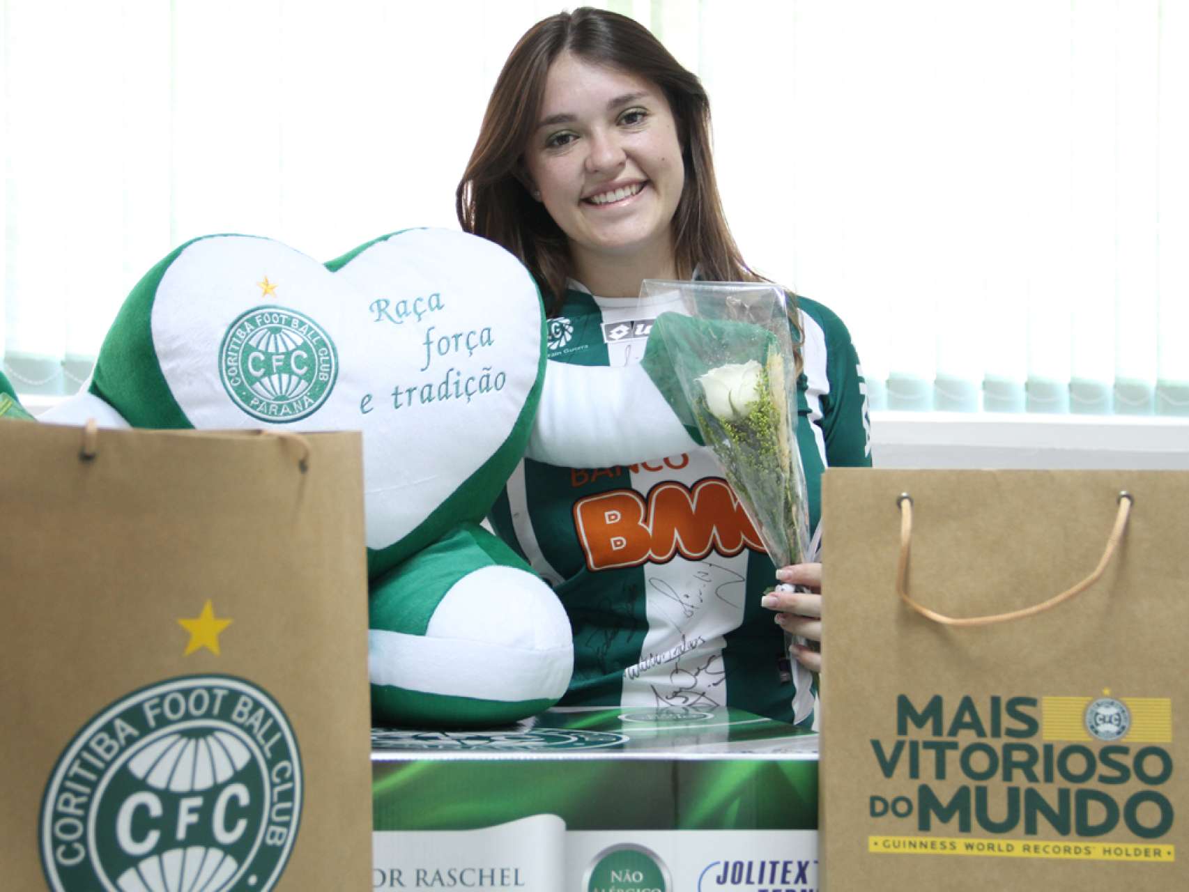 Vencedora da promo��o no Facebook