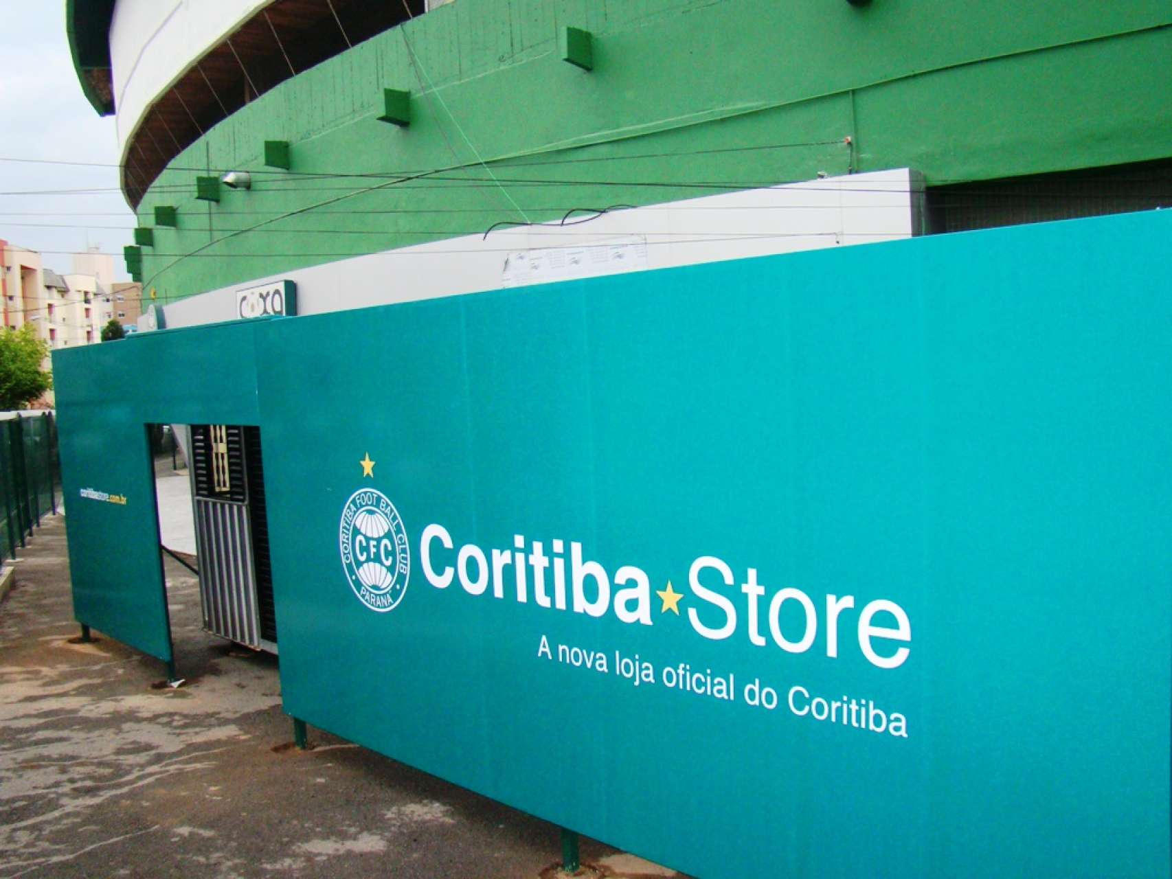 Coritiba Store Pop Up aberta aos domingos
