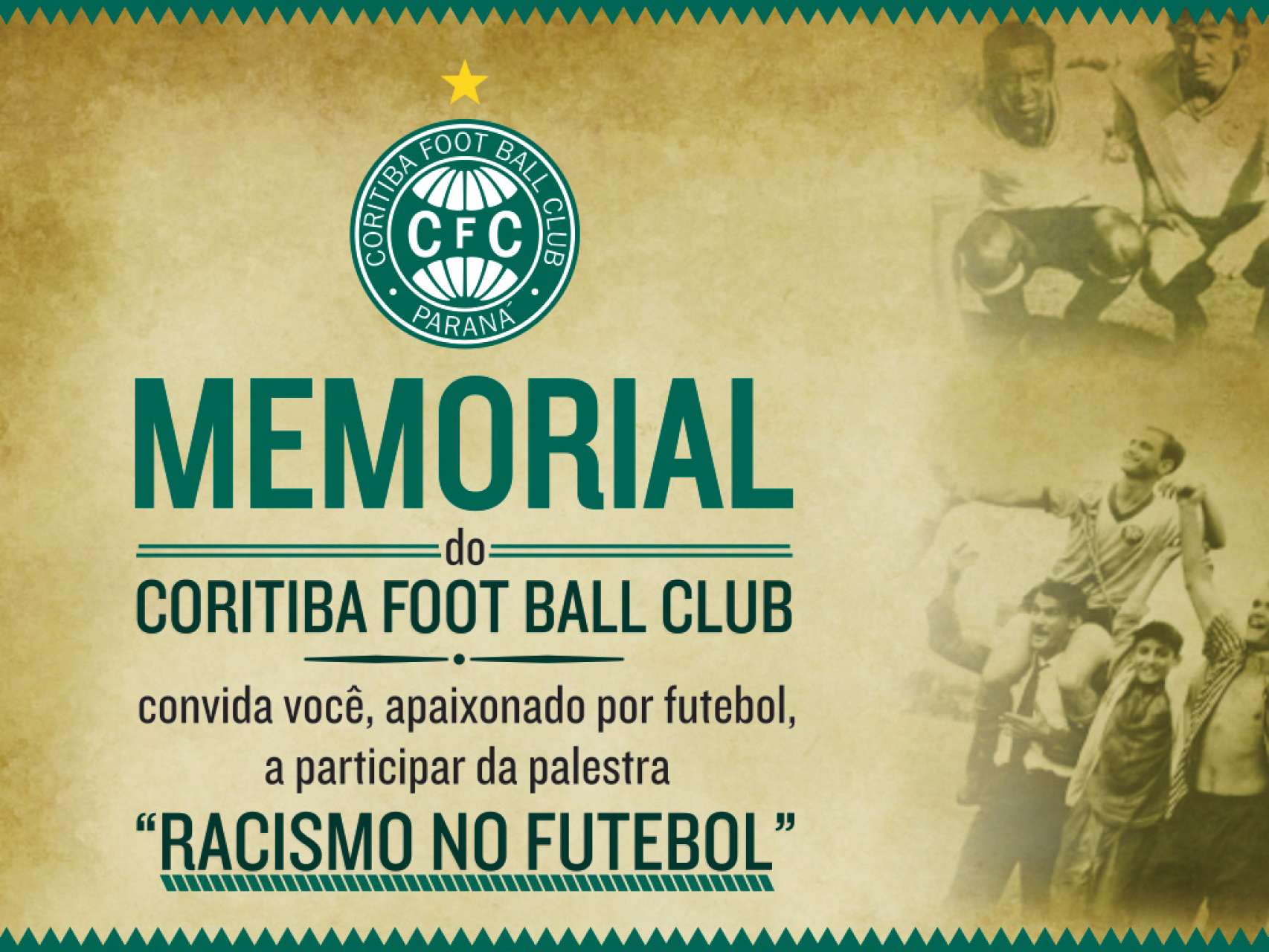 Racismo no Futebol � tema de palestra