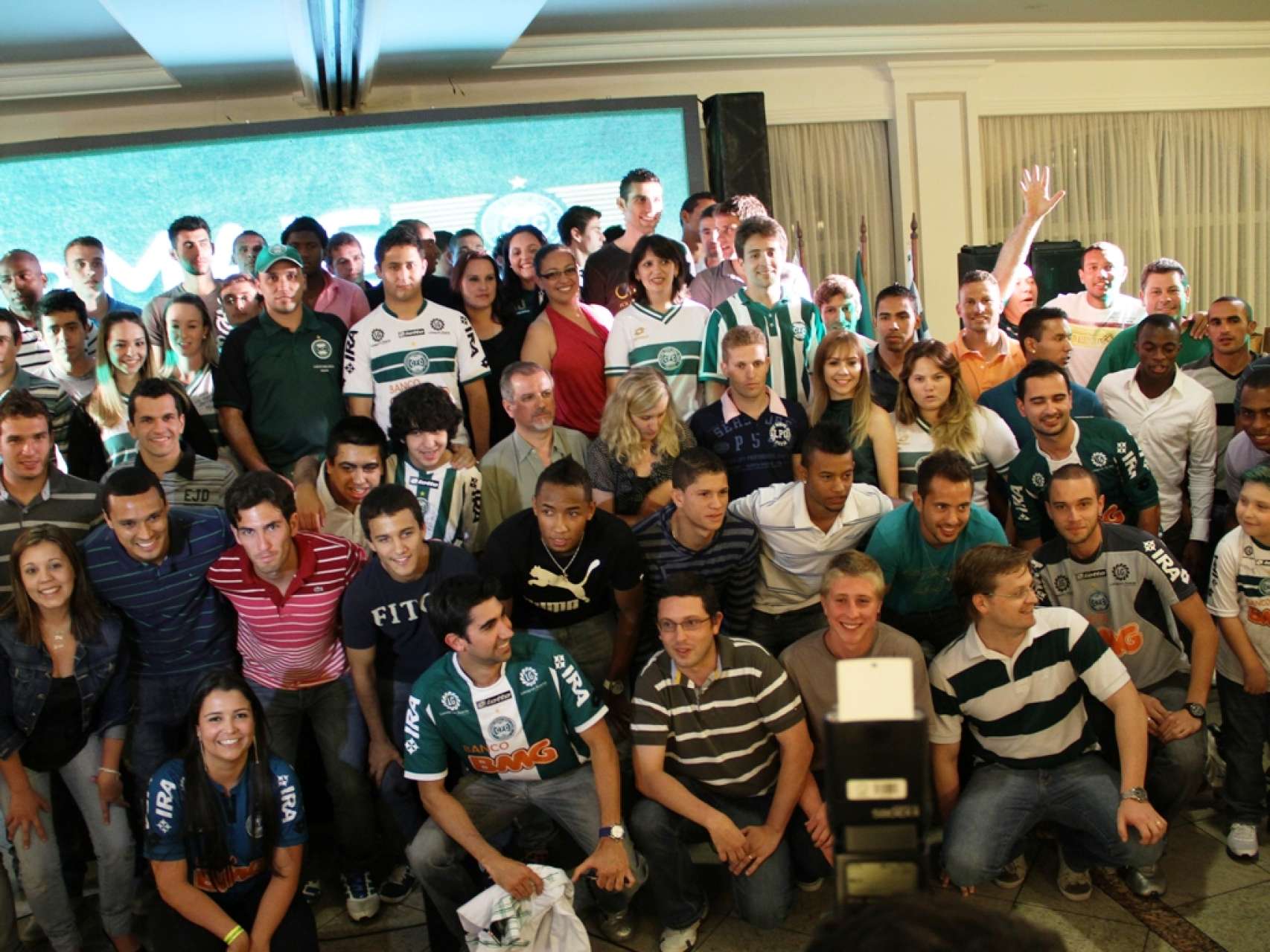Jantar de apresenta��o Coritiba 2012