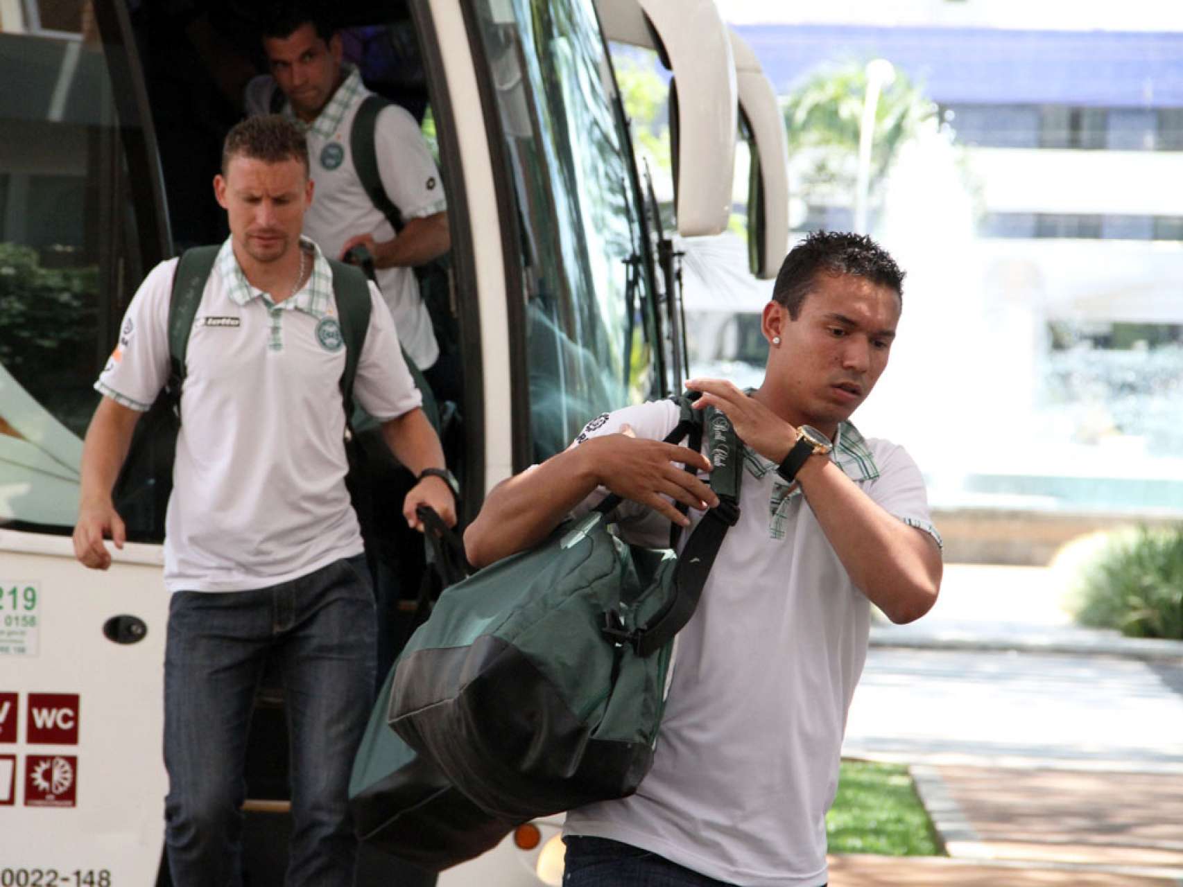 Delega��o chega em Foz