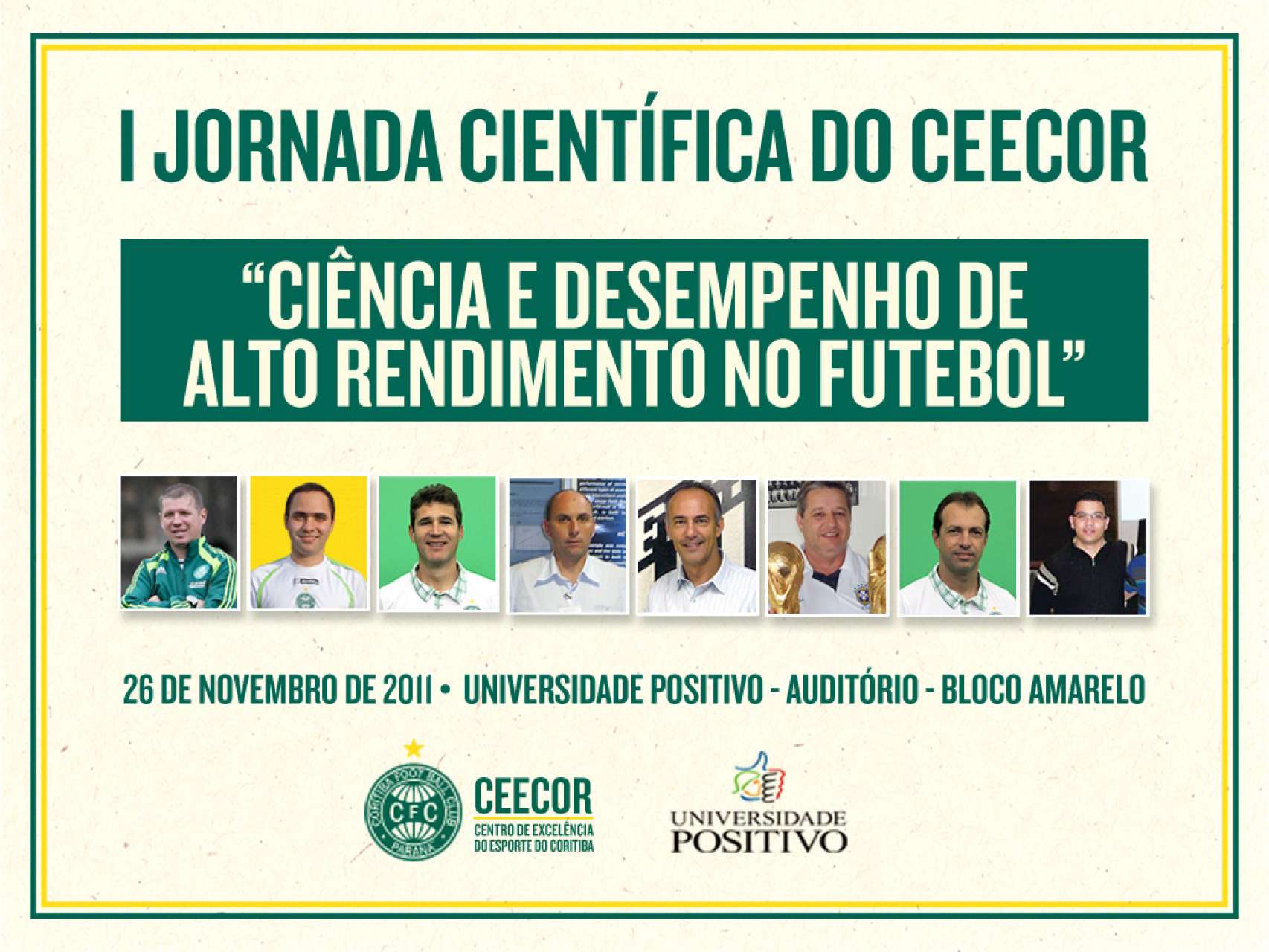 CEECOR promove ciclo de palestras sobre futebol
